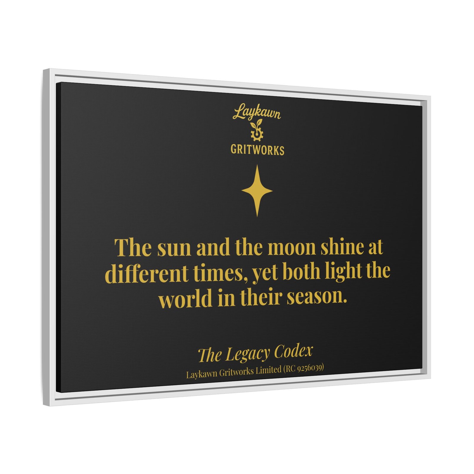 Your Season – The Legacy Codex Premium Framed Canvas - Image 34