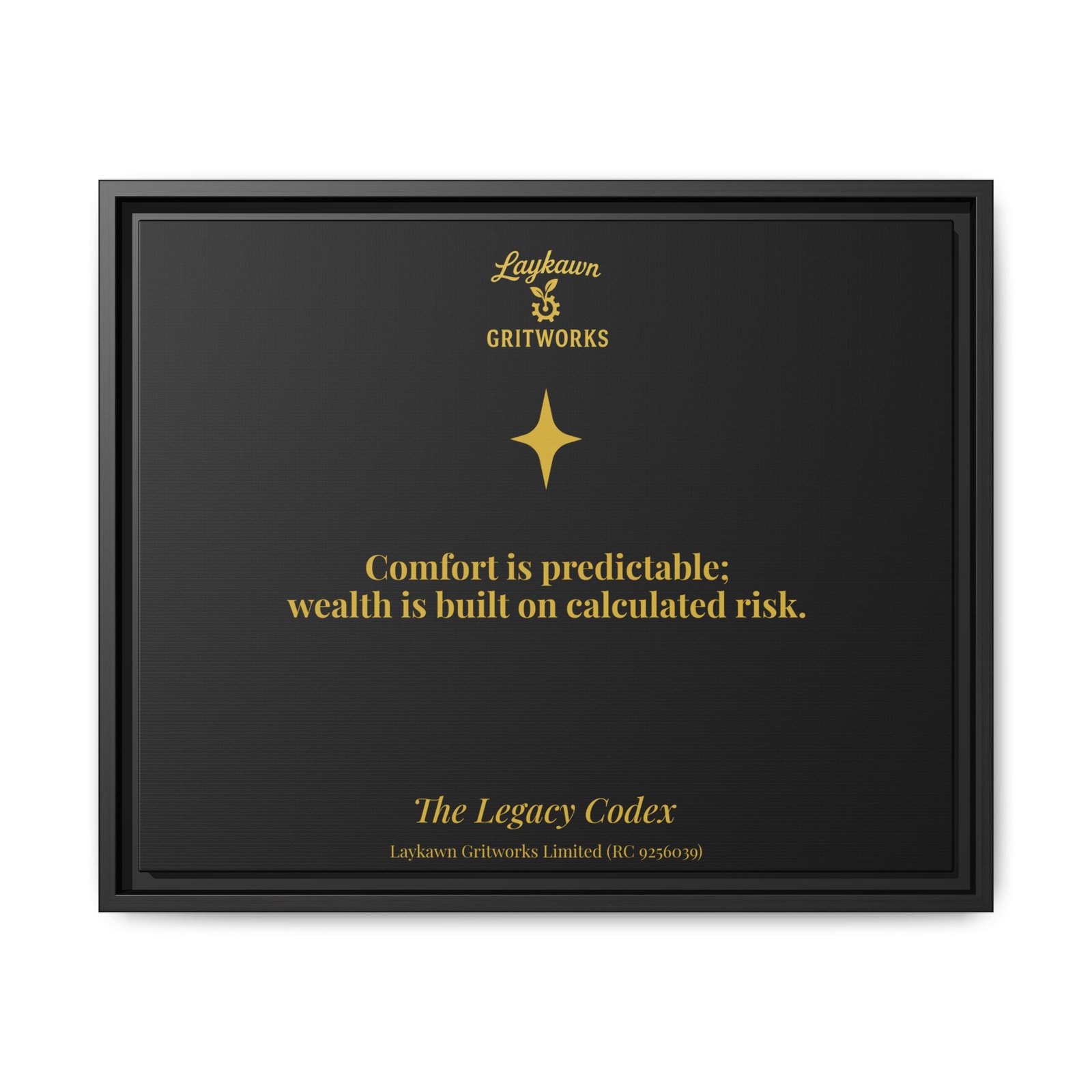 Calculated Risk – The Legacy Codex Premium Framed Canvas - Image 29