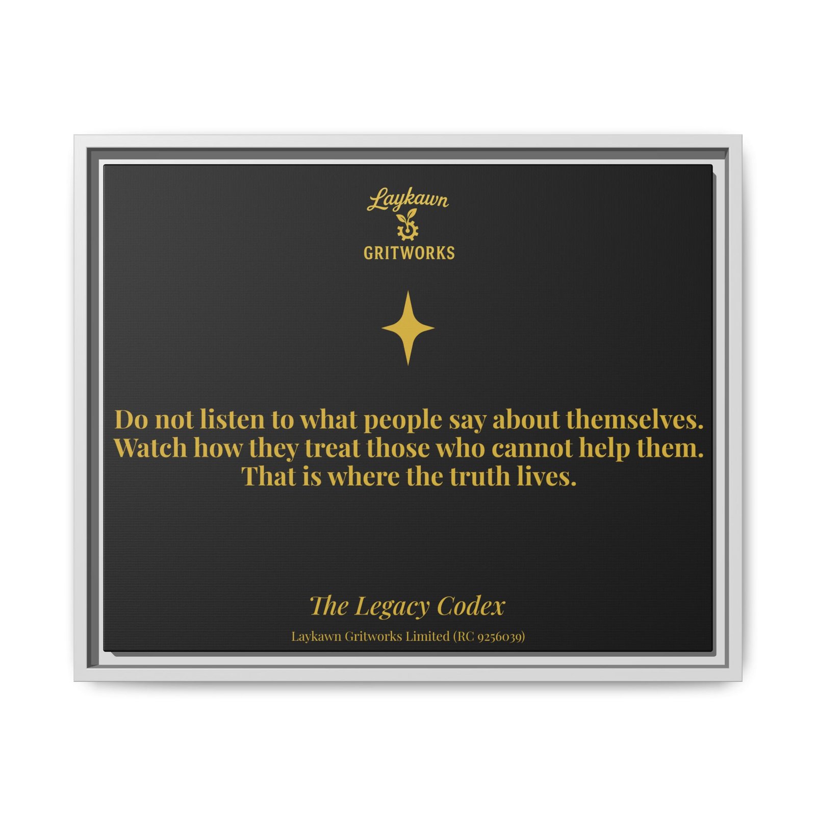 Where Truth Lives – The Legacy Codex Premium Framed Canvas - Image 17