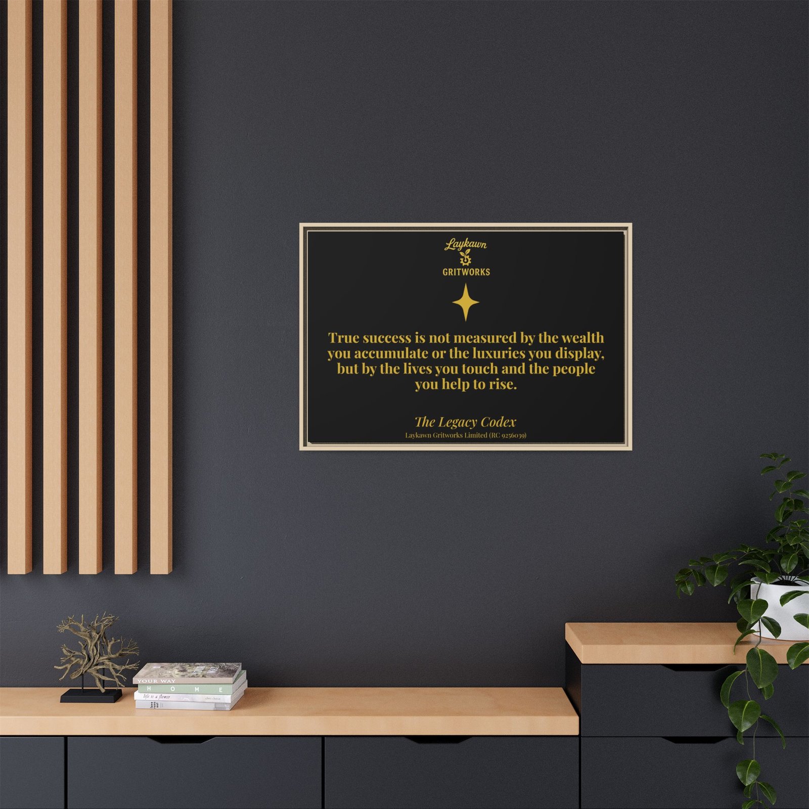 The Legacy of Success – The Legacy Codex Premium Framed Canvas - Image 48
