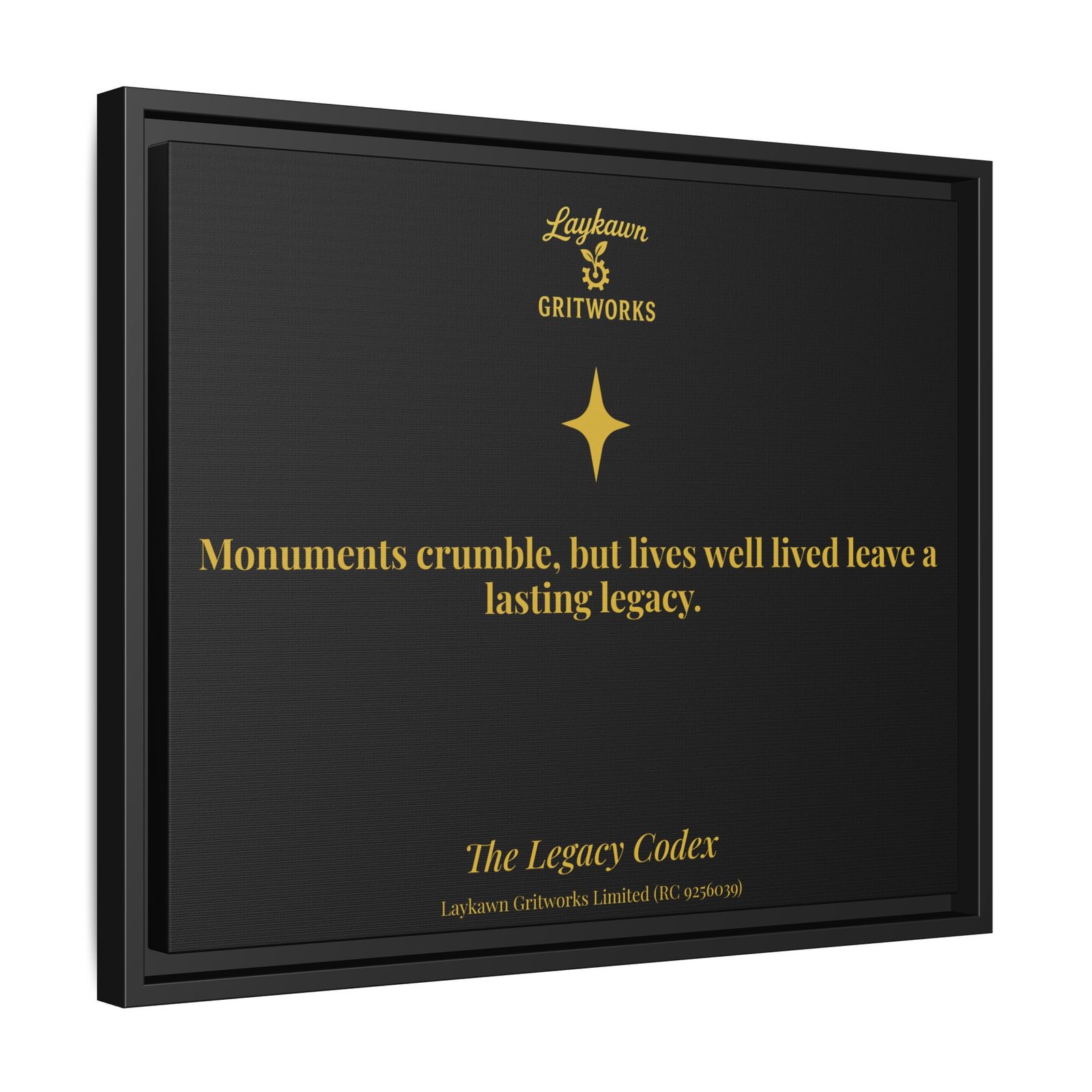 A Life Well Lived – The Legacy Codex Premium Framed Canvas - Image 30
