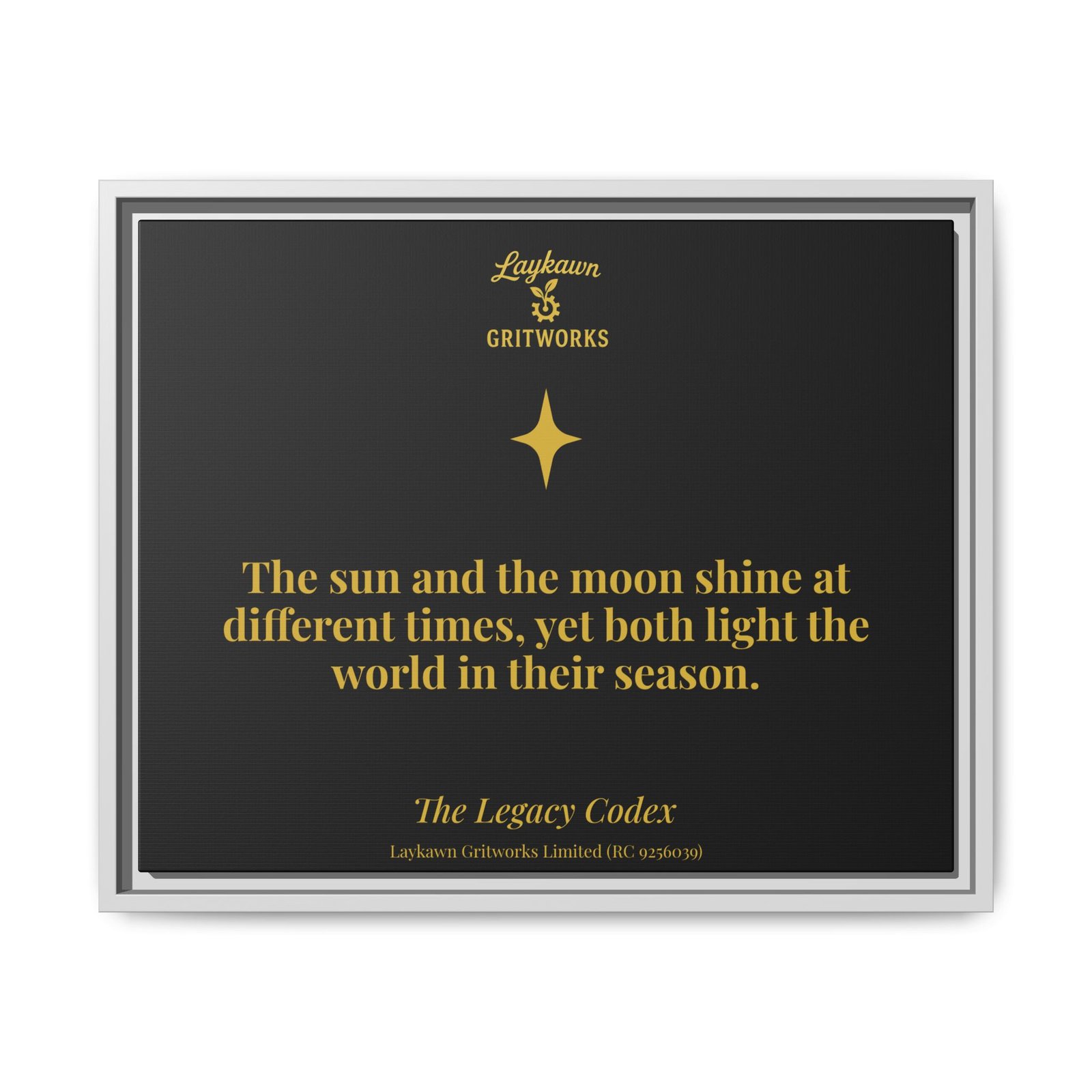 Your Season – The Legacy Codex Premium Framed Canvas - Image 17