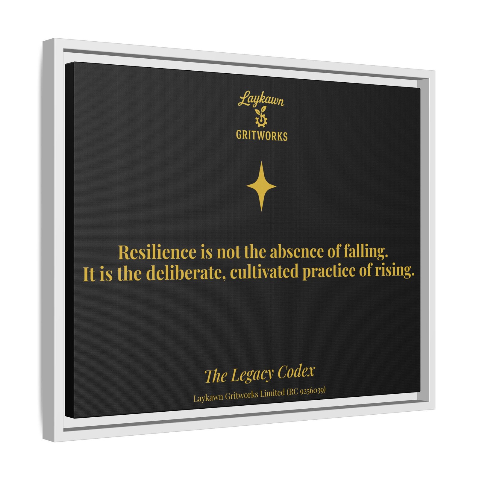 The Practice of Rising – The Legacy Codex Premium Framed Canvas - Image 18