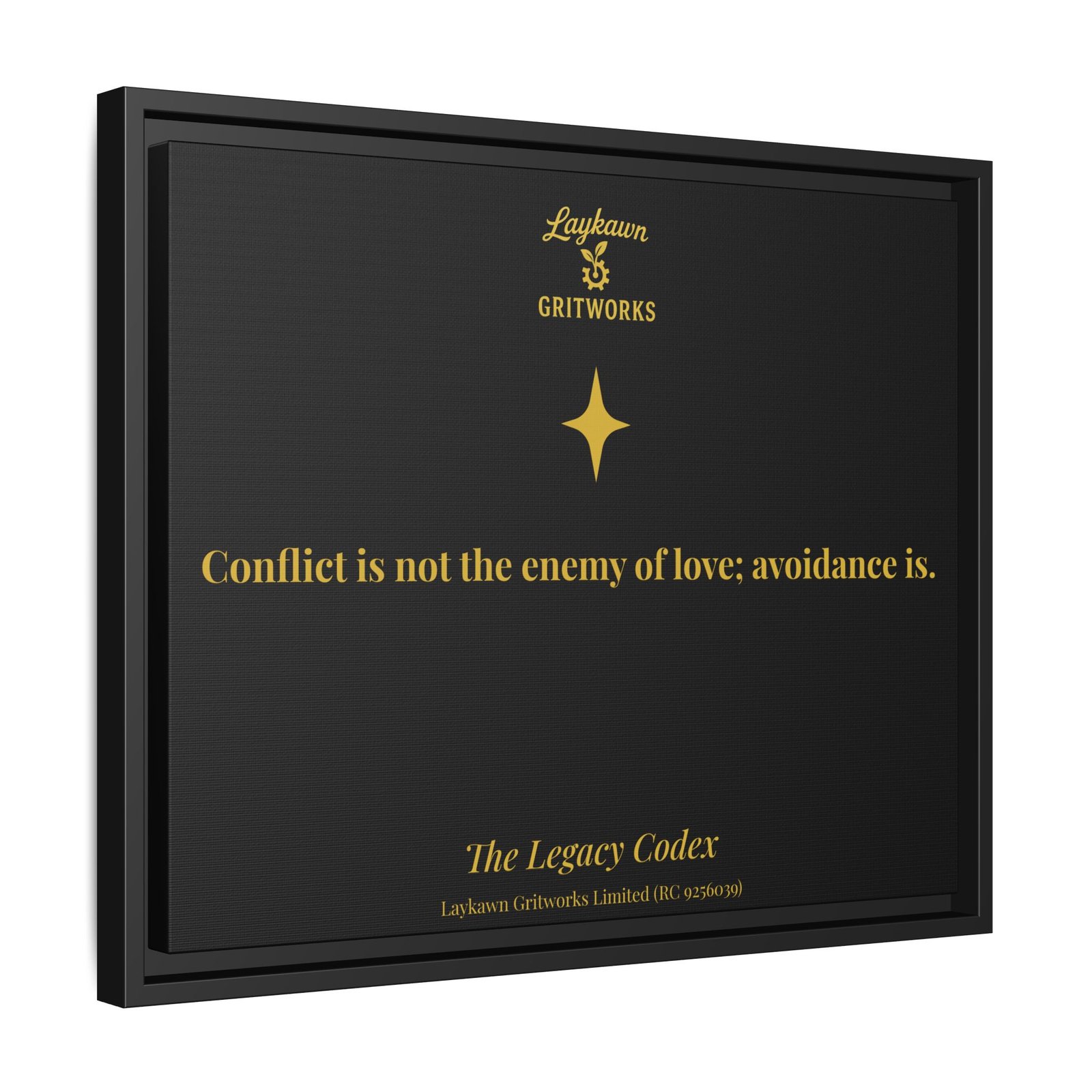 Love and Conflict – The Legacy Codex Premium Framed Canvas - Image 30