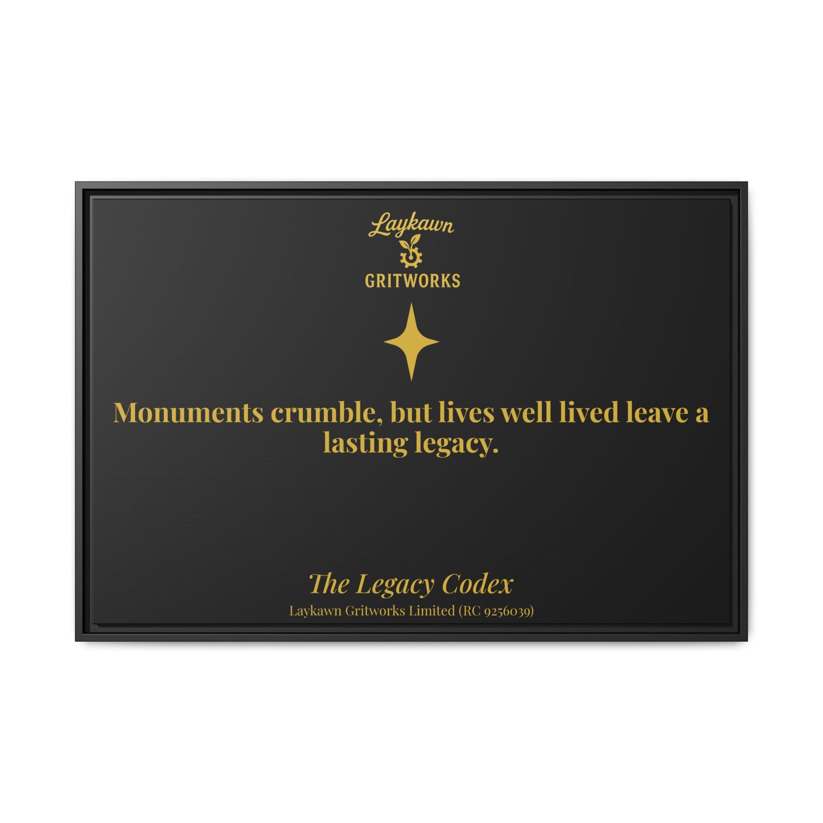 A Life Well Lived – The Legacy Codex Premium Framed Canvas - Image 41