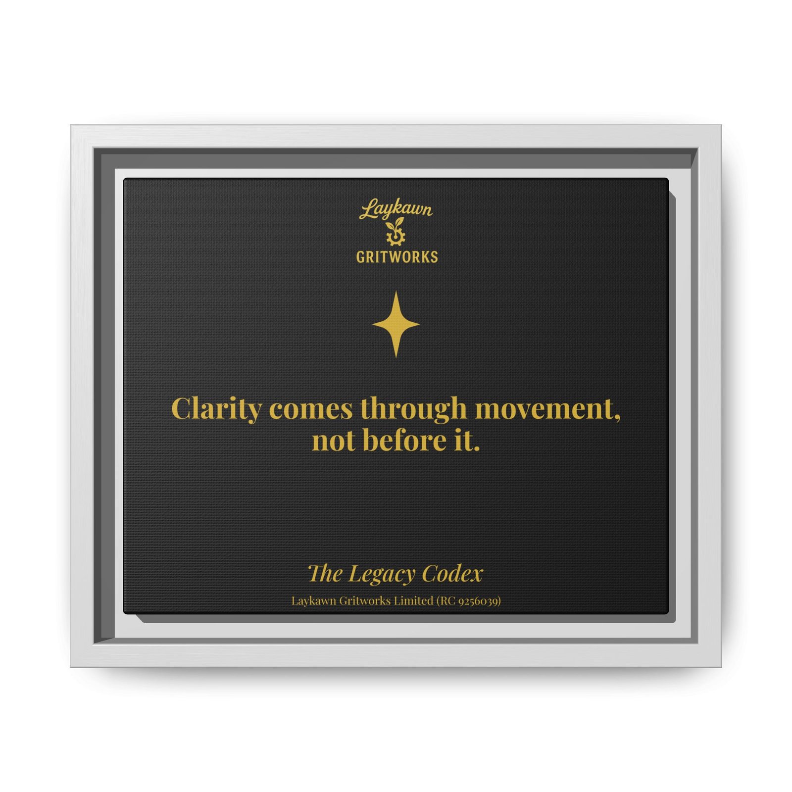 The Power of Movement – The Legacy Codex Premium Framed Canvas - Image 13