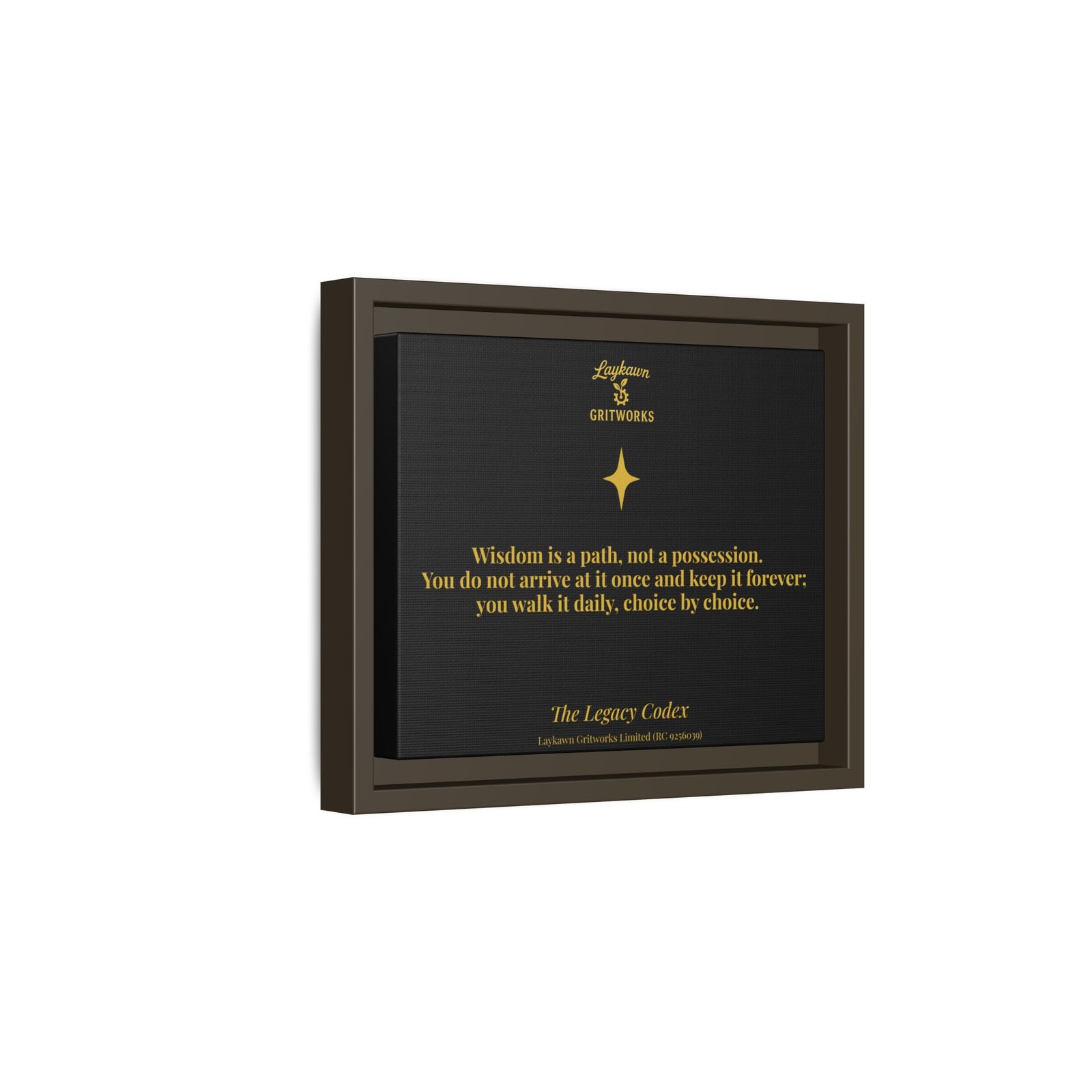 The Path of Wisdom – The Legacy Codex Premium Framed Canvas - Image 10