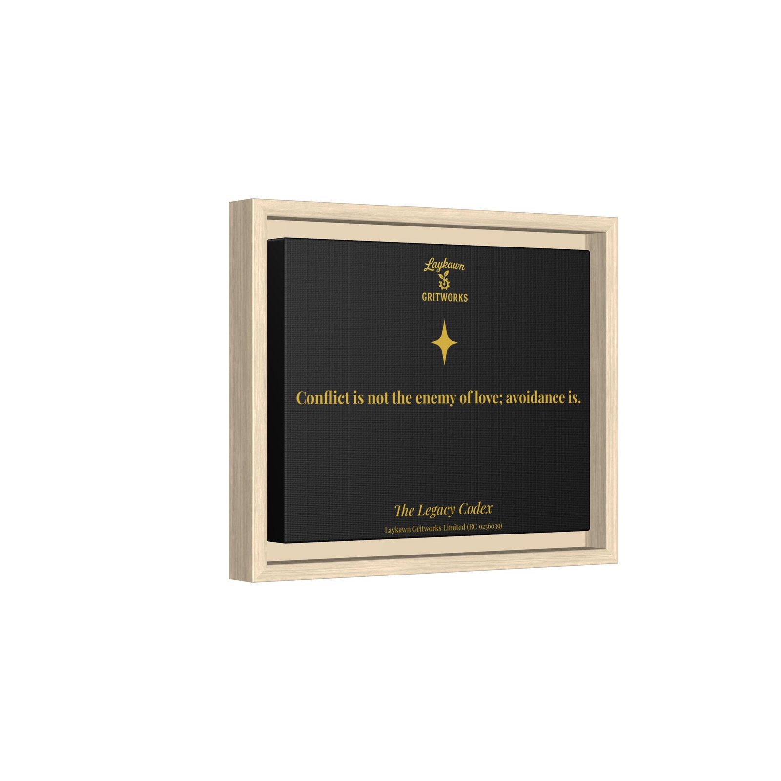 Love and Conflict – The Legacy Codex Premium Framed Canvas - Image 6