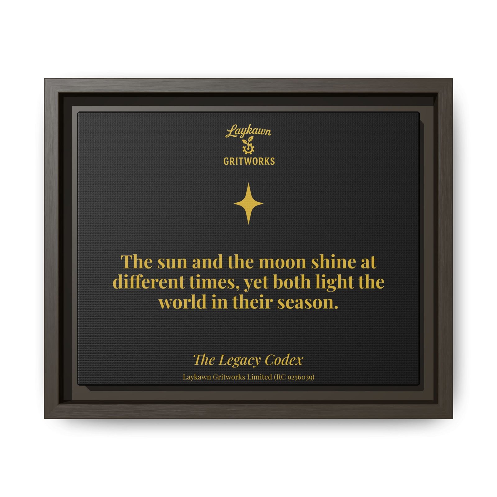 Your Season – The Legacy Codex Premium Framed Canvas - Image 9