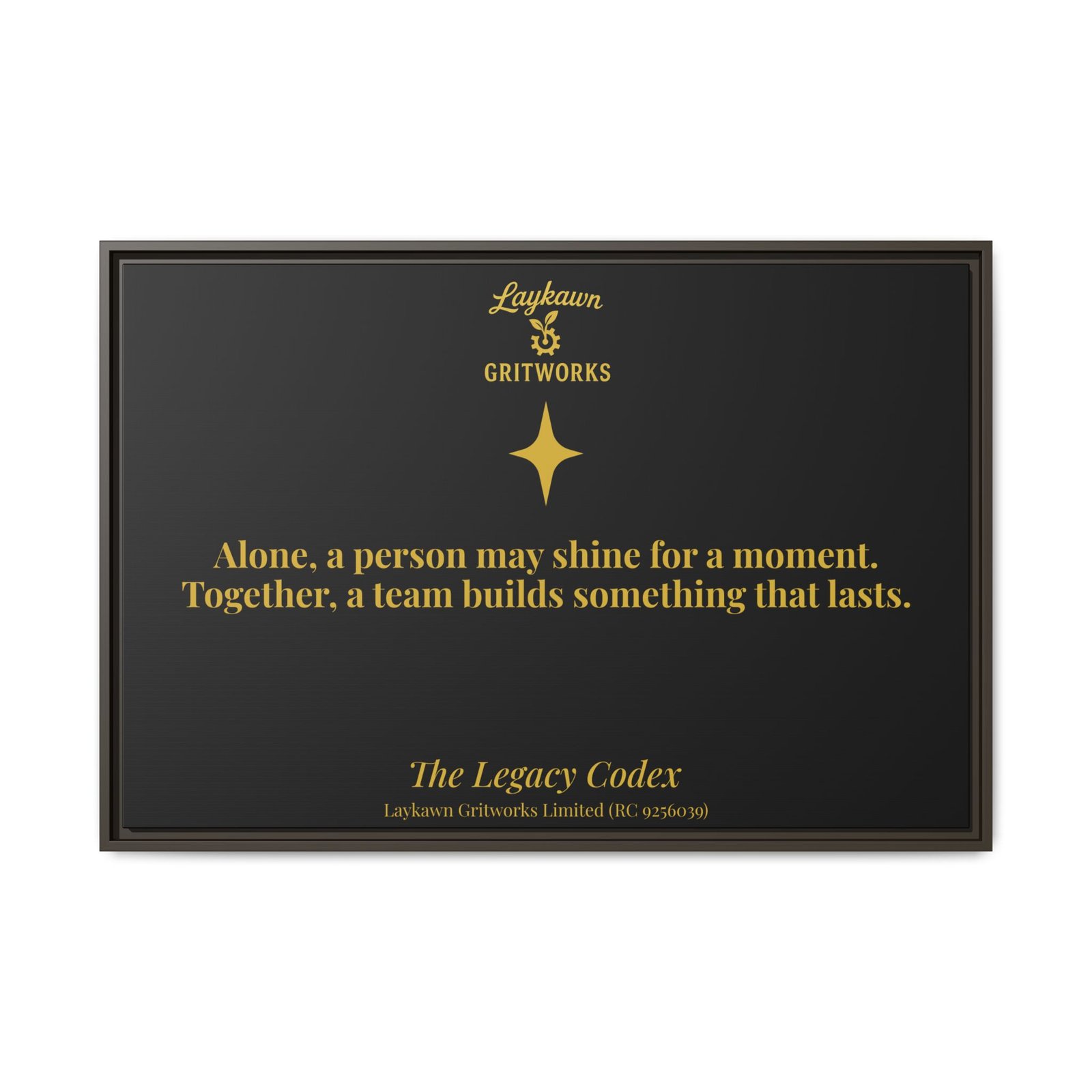 The Power of Together – The Legacy Codex Premium Framed Canvas - Image 37