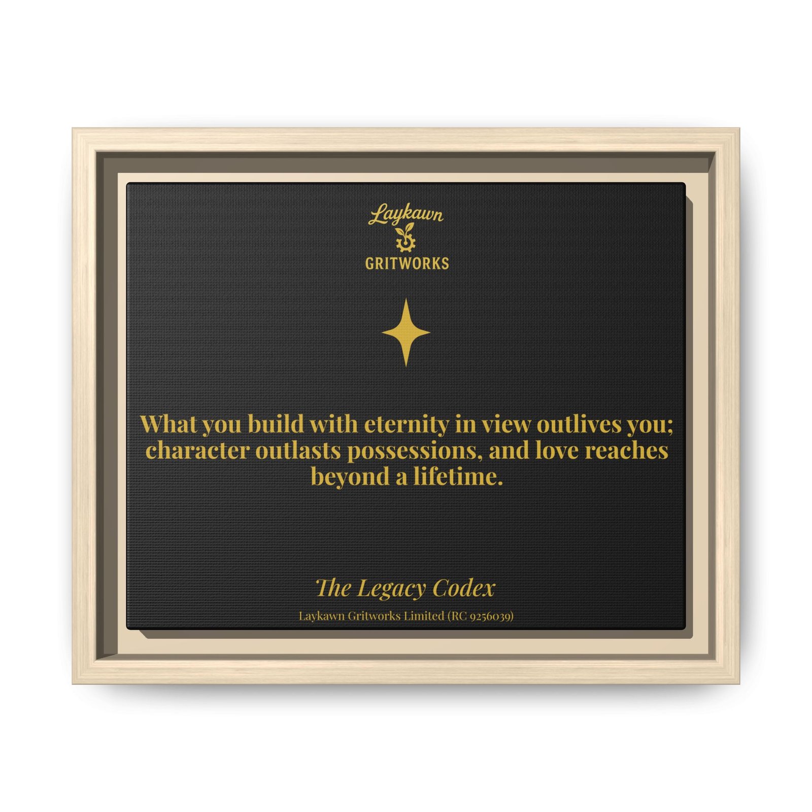 Eternity in View – The Legacy Codex Premium Framed Canvas - Image 5