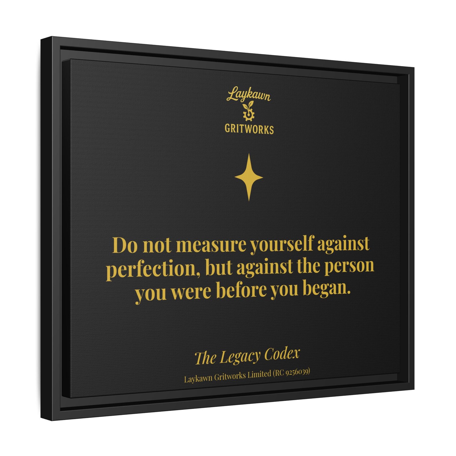 The Measure of Growth – The Legacy Codex Premium Framed Canvas - Image 30