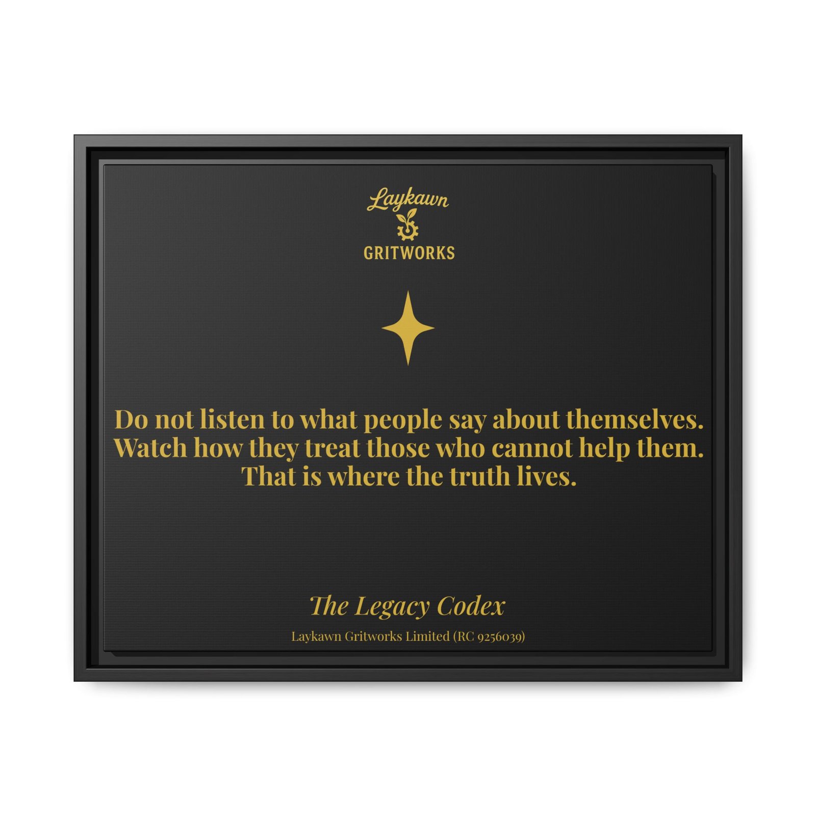 Where Truth Lives – The Legacy Codex Premium Framed Canvas - Image 29