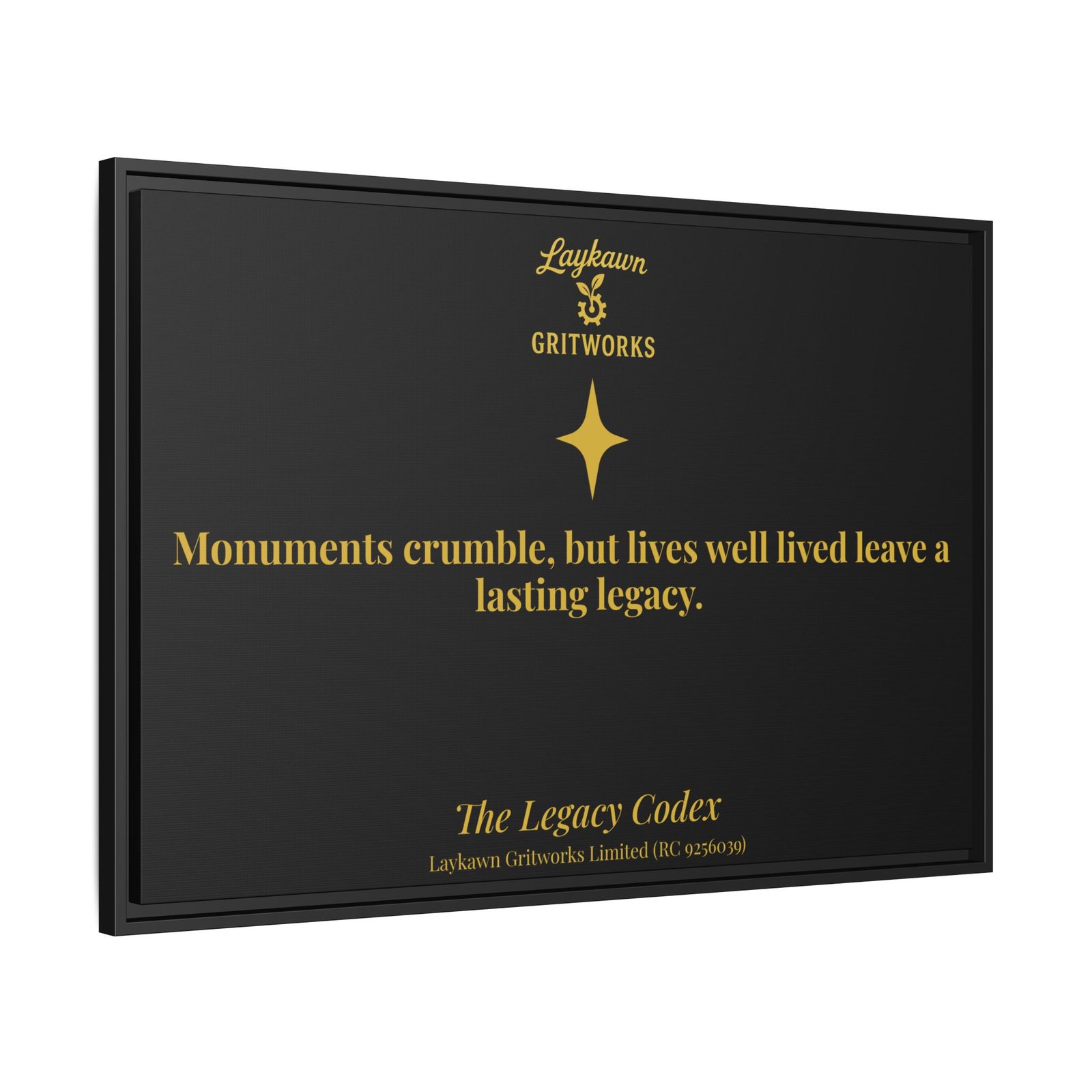 A Life Well Lived – The Legacy Codex Premium Framed Canvas - Image 42