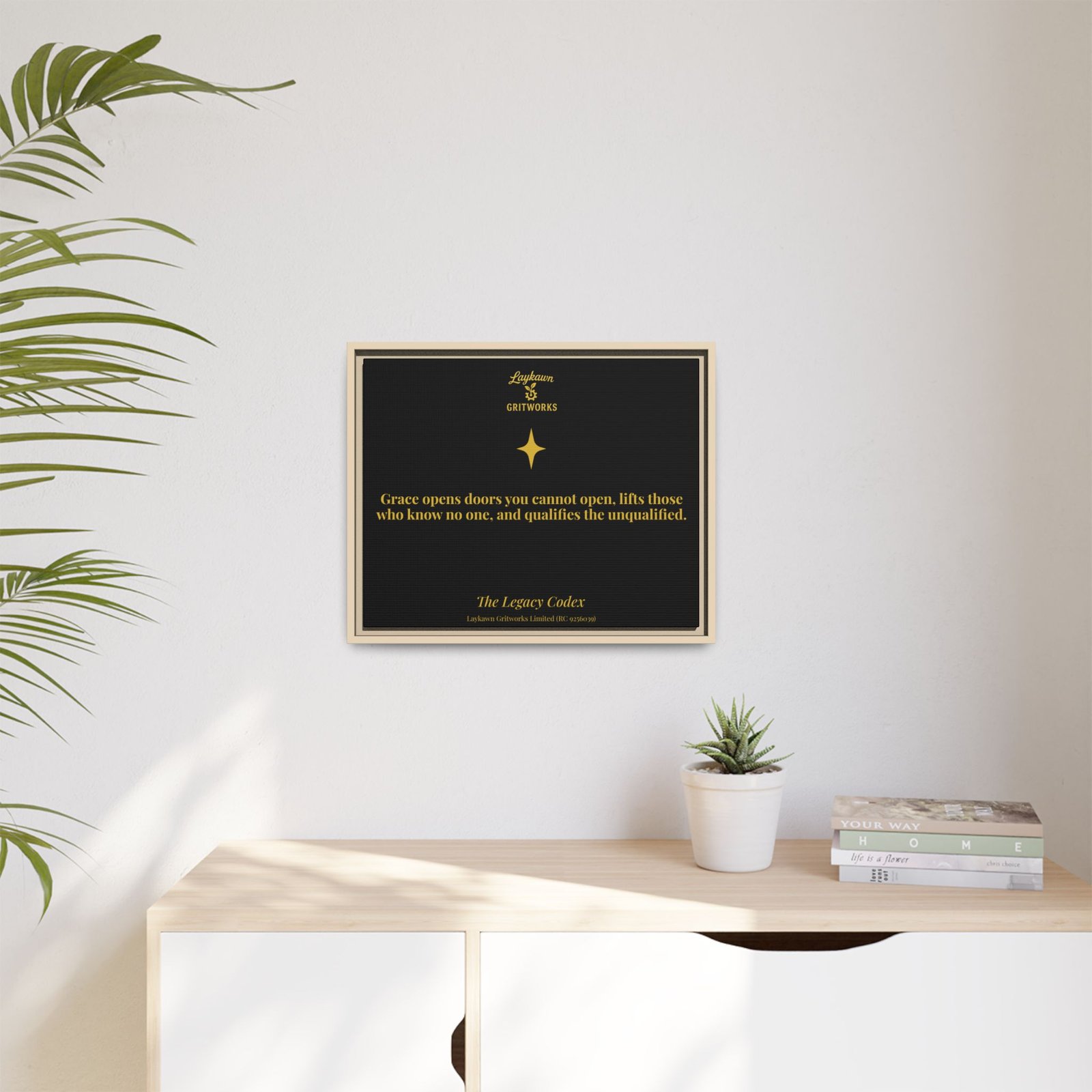 The Grace of Opportunity – The Legacy Codex Premium Framed Canvas - Image 23