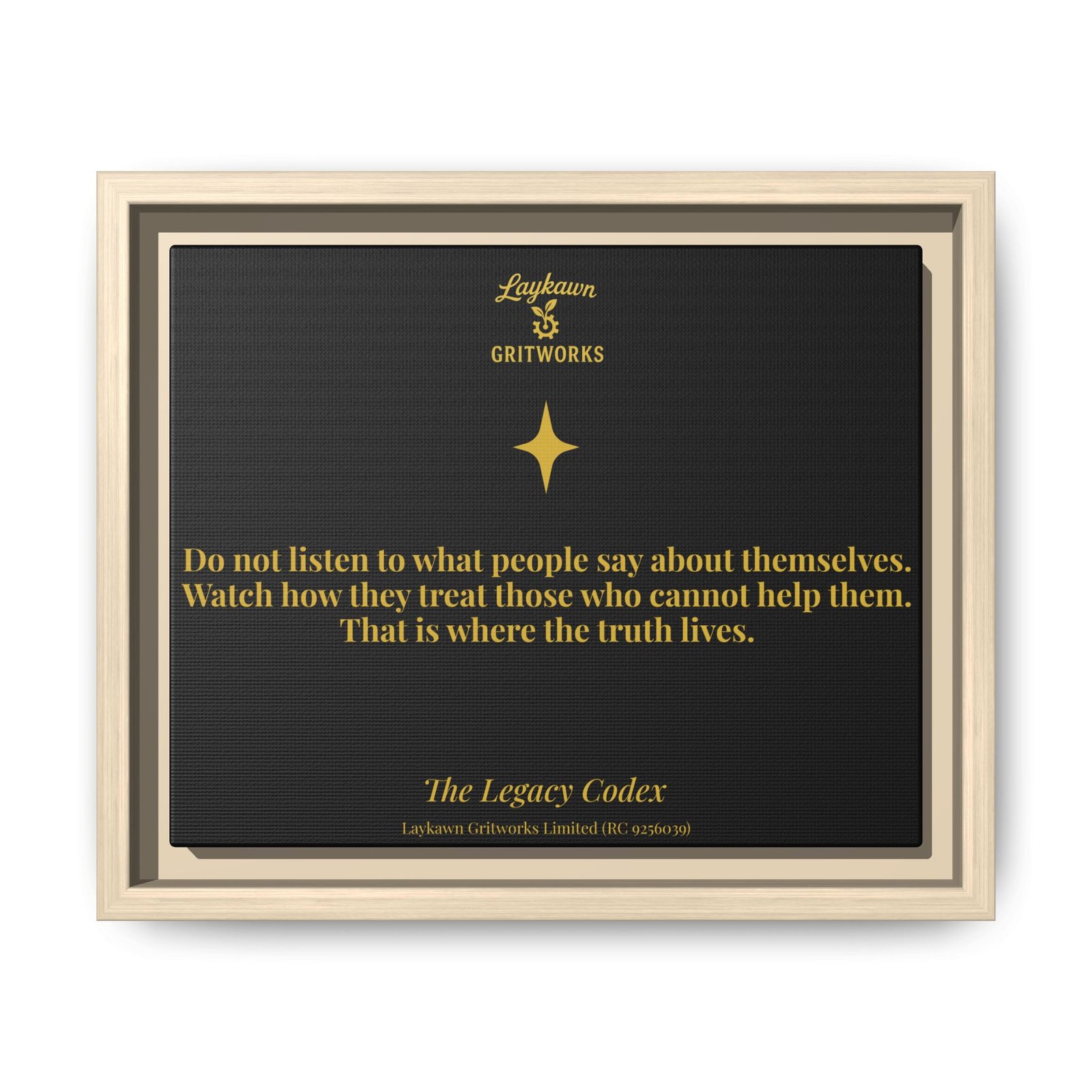Where Truth Lives – The Legacy Codex Premium Framed Canvas - Image 5