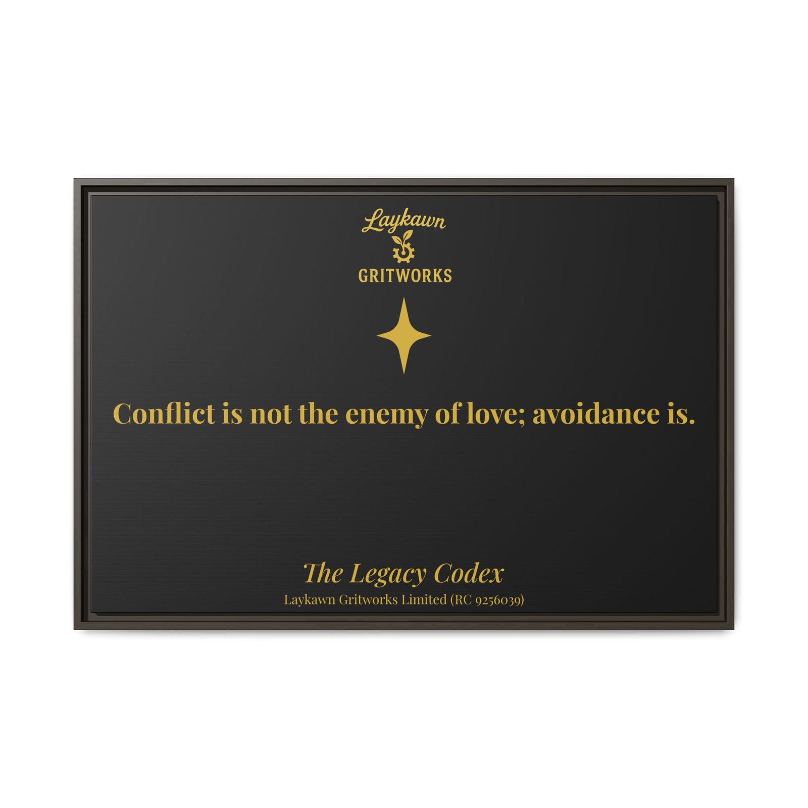 Love and Conflict – The Legacy Codex Premium Framed Canvas - Image 37
