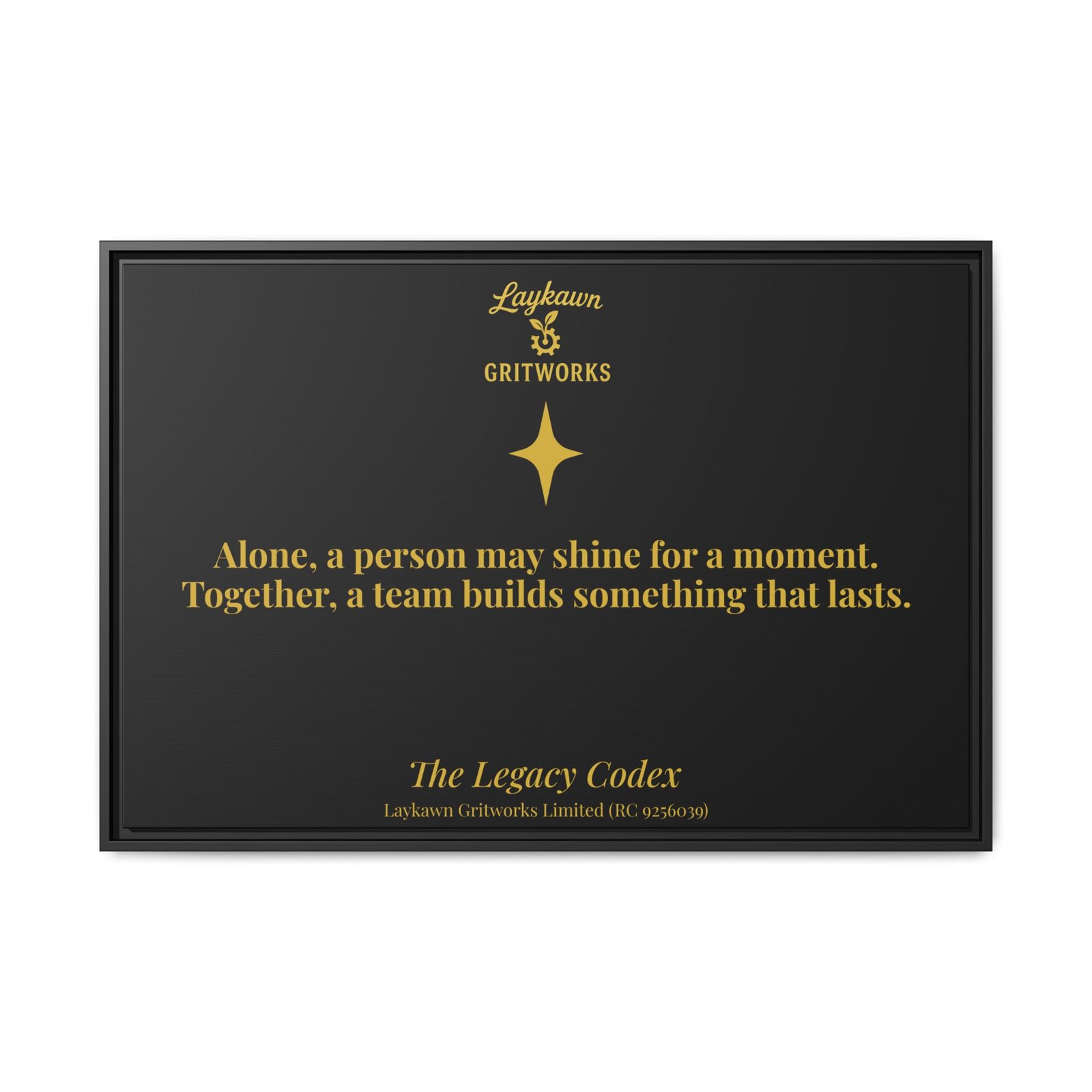 The Power of Together – The Legacy Codex Premium Framed Canvas - Image 41