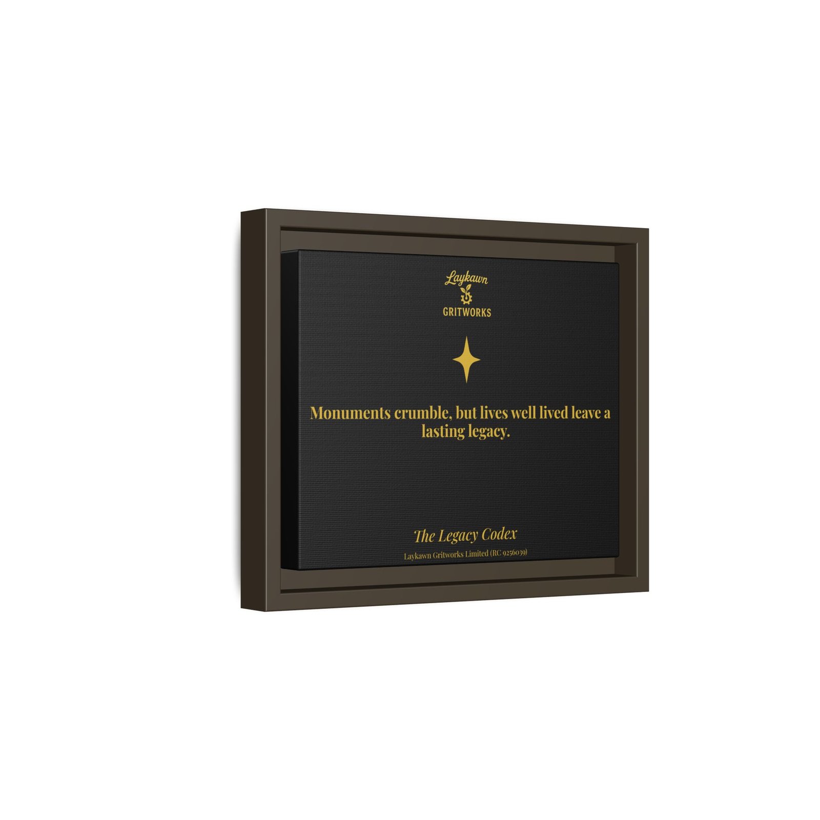 A Life Well Lived – The Legacy Codex Premium Framed Canvas - Image 10