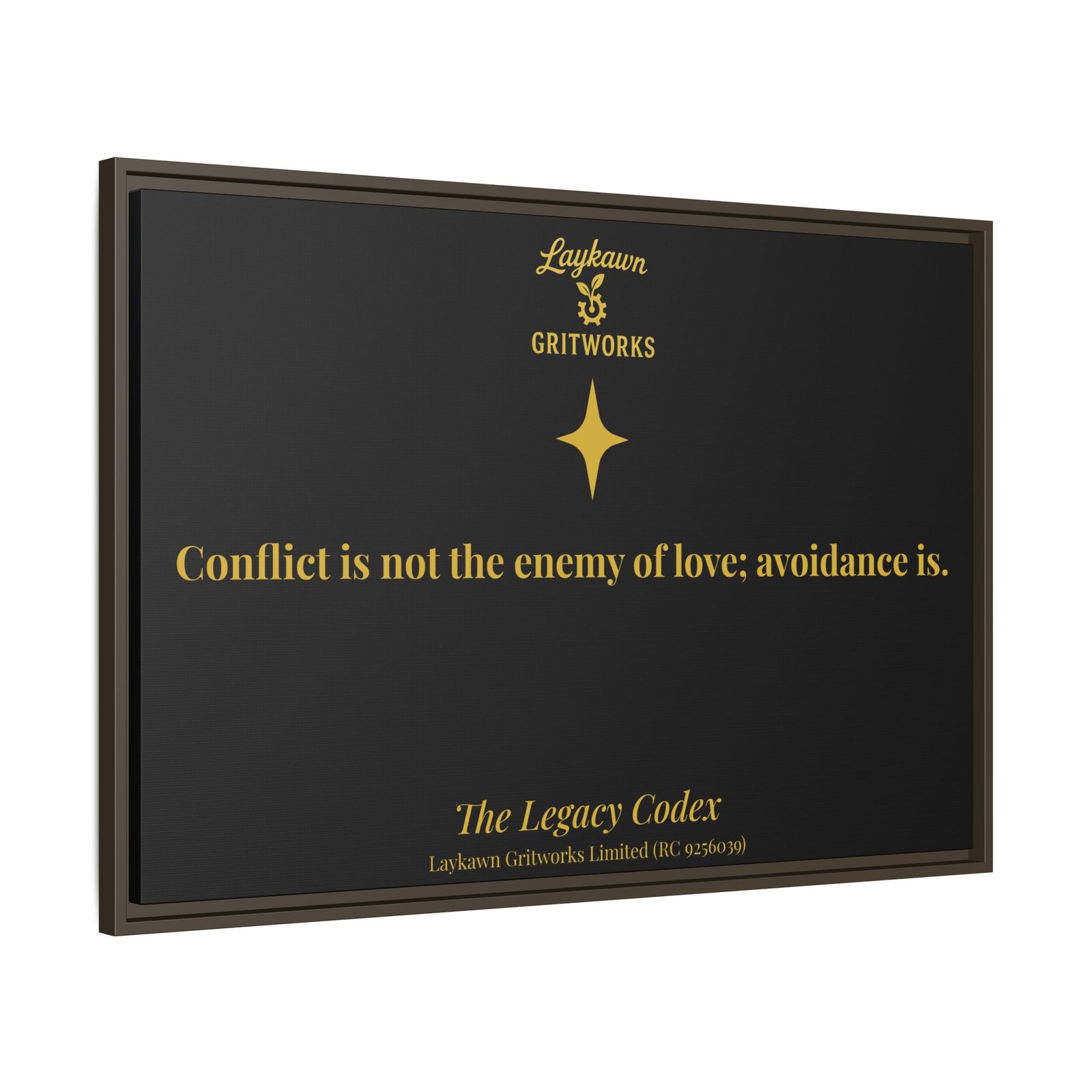 Love and Conflict – The Legacy Codex Premium Framed Canvas - Image 38