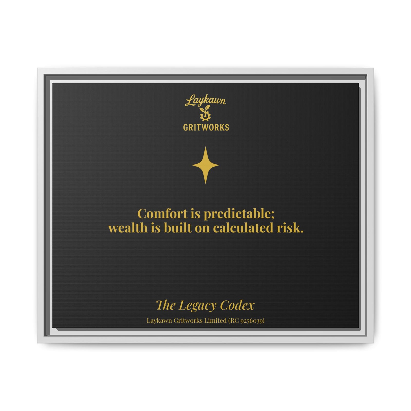 Calculated Risk – The Legacy Codex Premium Framed Canvas - Image 17