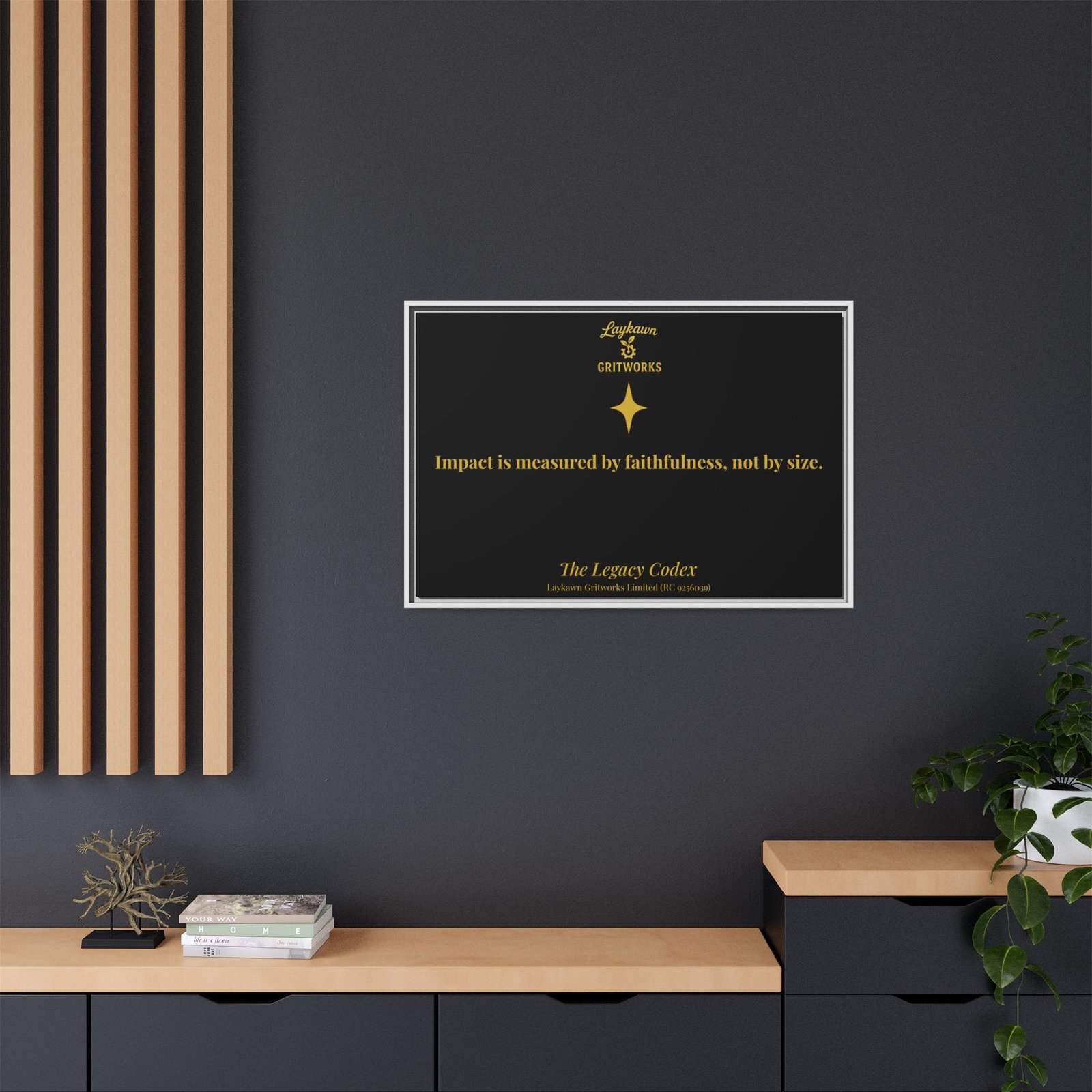 Faithful Impact – The Legacy Codex Premium Framed Canvas - Image 36