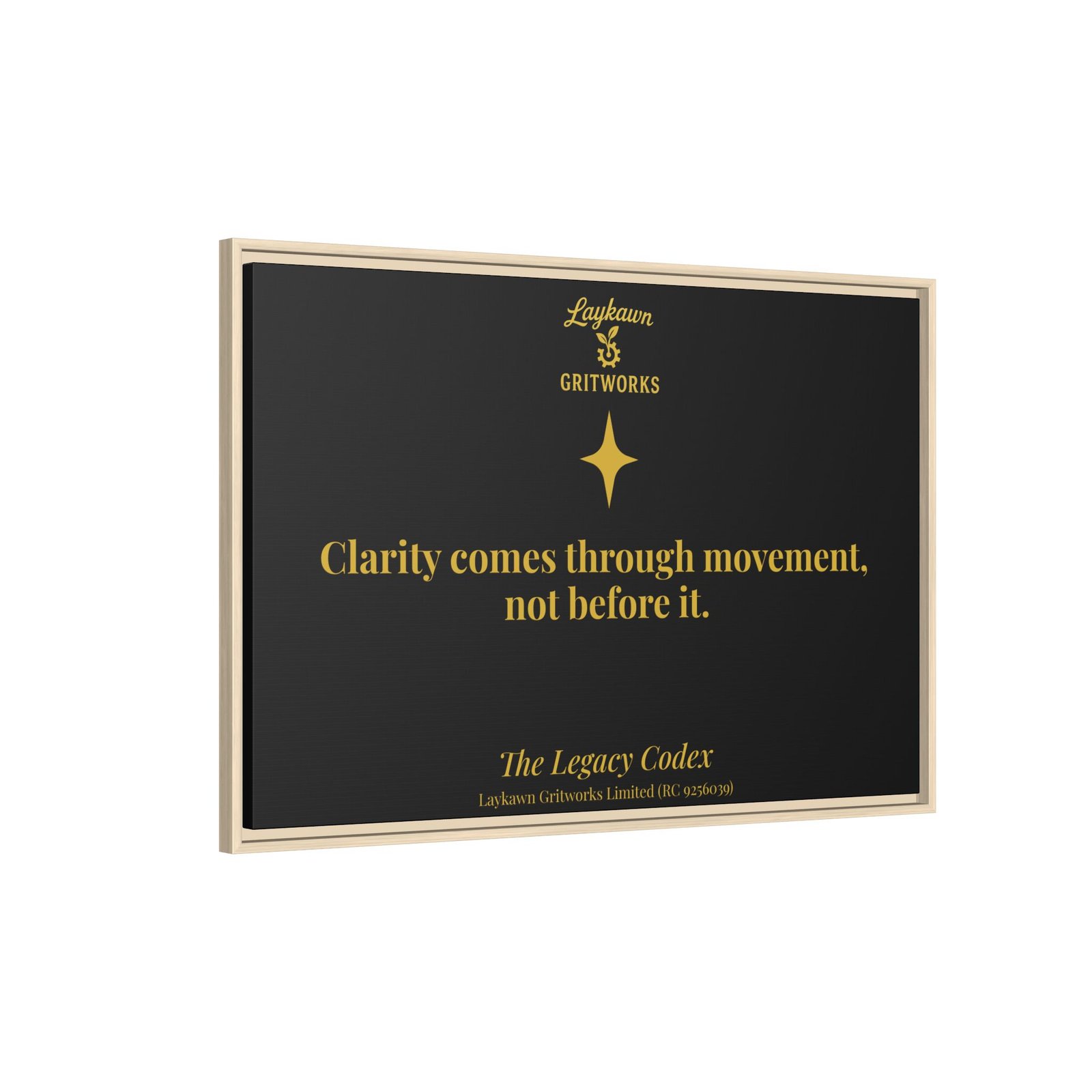The Power of Movement – The Legacy Codex Premium Framed Canvas - Image 46