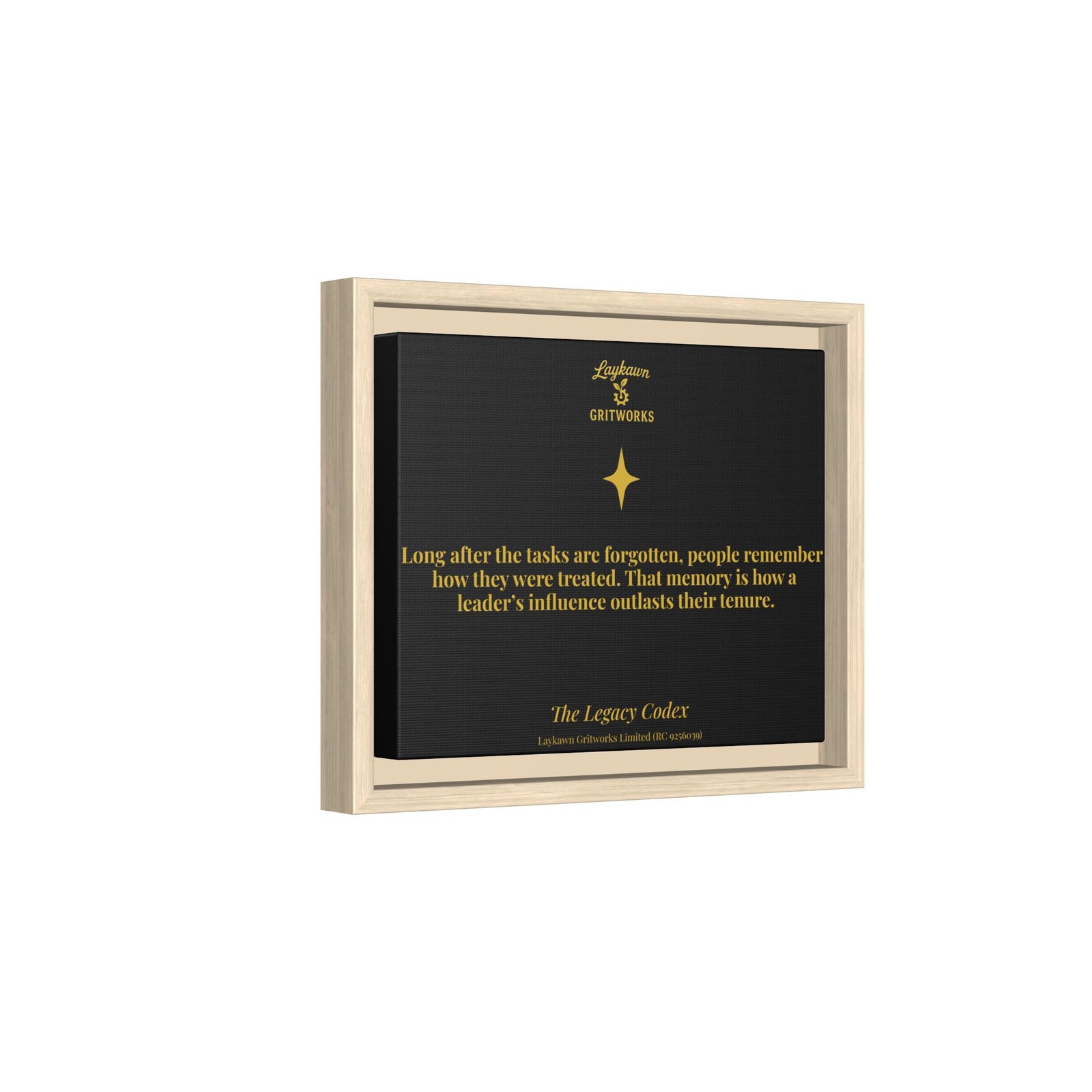Influence That Outlasts – The Legacy Codex Premium Framed Canvas - Image 6
