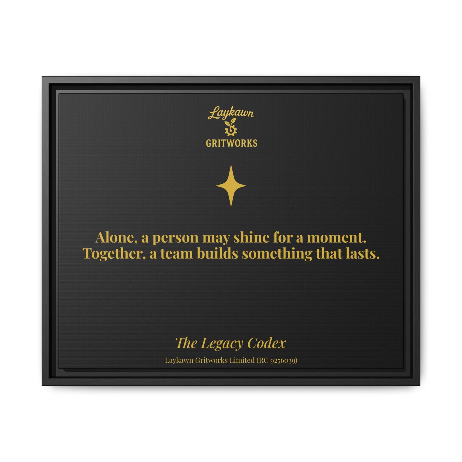 The Power of Together – The Legacy Codex Premium Framed Canvas - Image 29