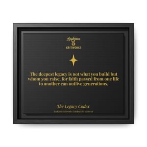 The Deepest Legacy – The Legacy Codex Premium Framed Canvas