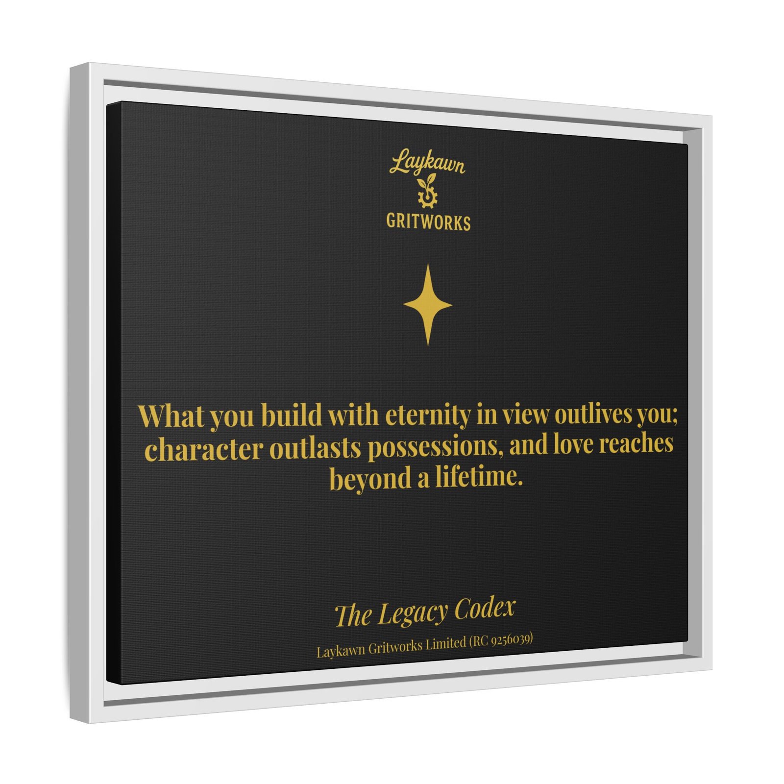 Eternity in View – The Legacy Codex Premium Framed Canvas - Image 18