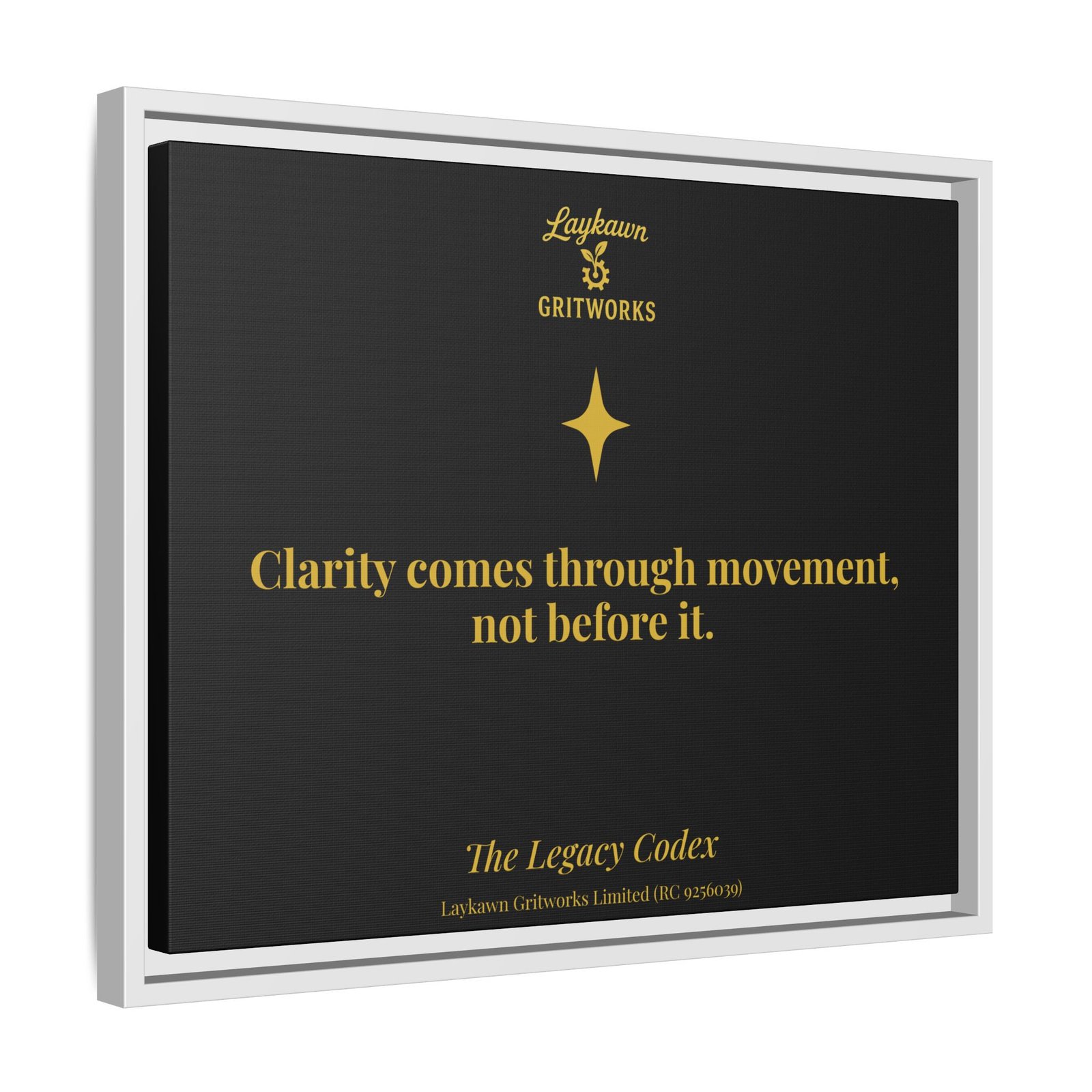 The Power of Movement – The Legacy Codex Premium Framed Canvas - Image 18