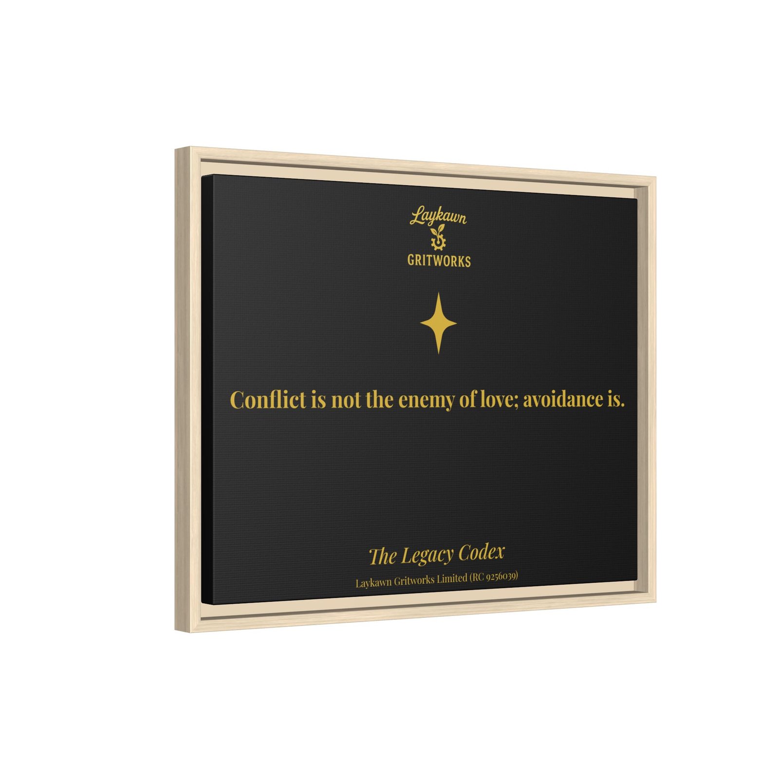 Love and Conflict – The Legacy Codex Premium Framed Canvas - Image 22