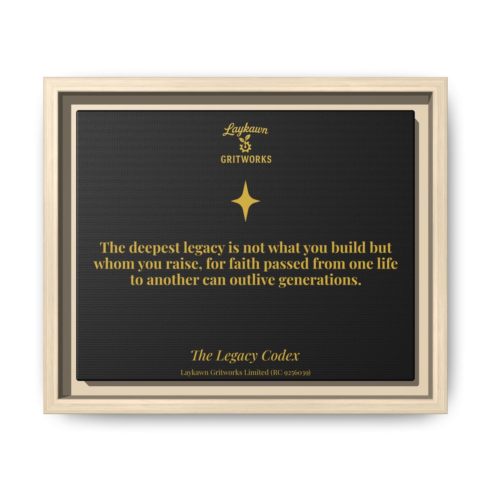 The Deepest Legacy – The Legacy Codex Premium Framed Canvas - Image 5