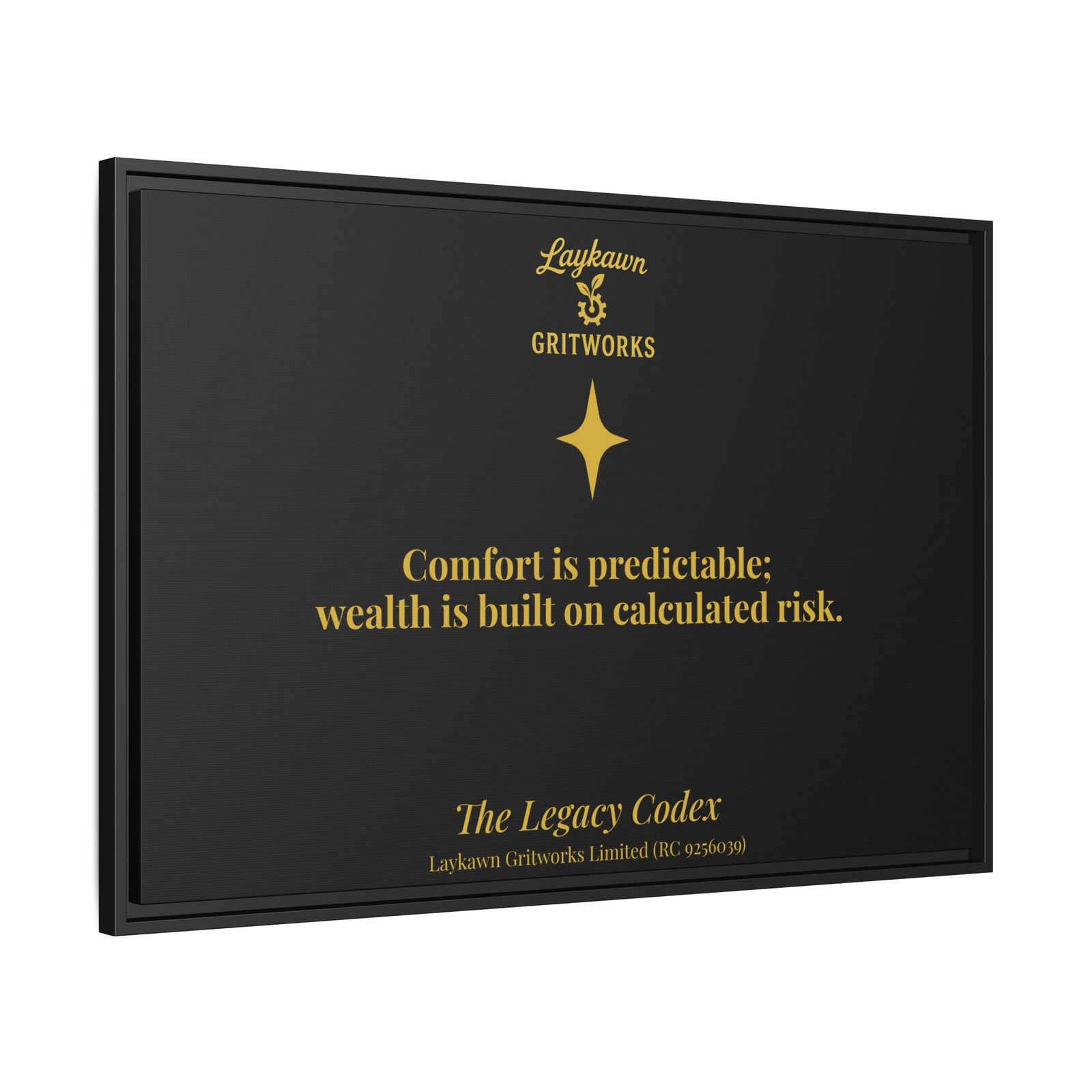 Calculated Risk – The Legacy Codex Premium Framed Canvas - Image 42