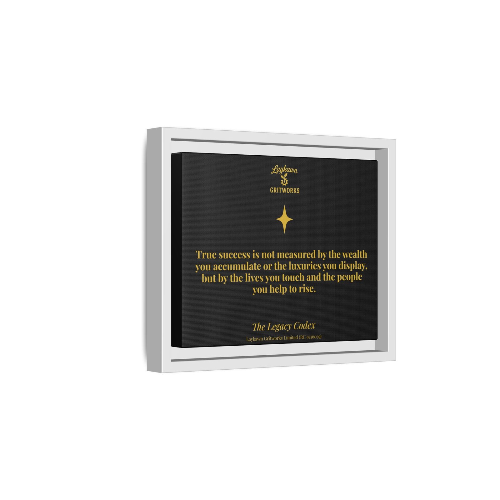 The Legacy of Success – The Legacy Codex Premium Framed Canvas - Image 14