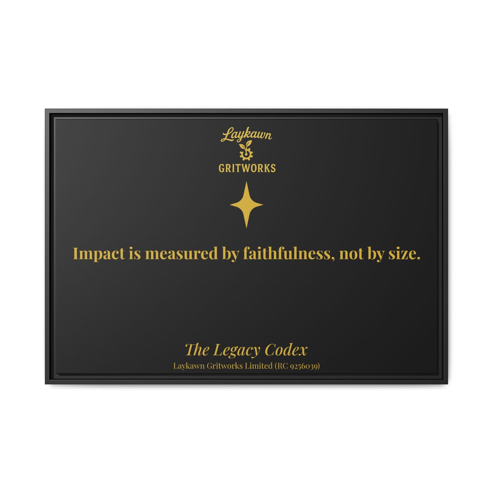 Faithful Impact – The Legacy Codex Premium Framed Canvas - Image 41