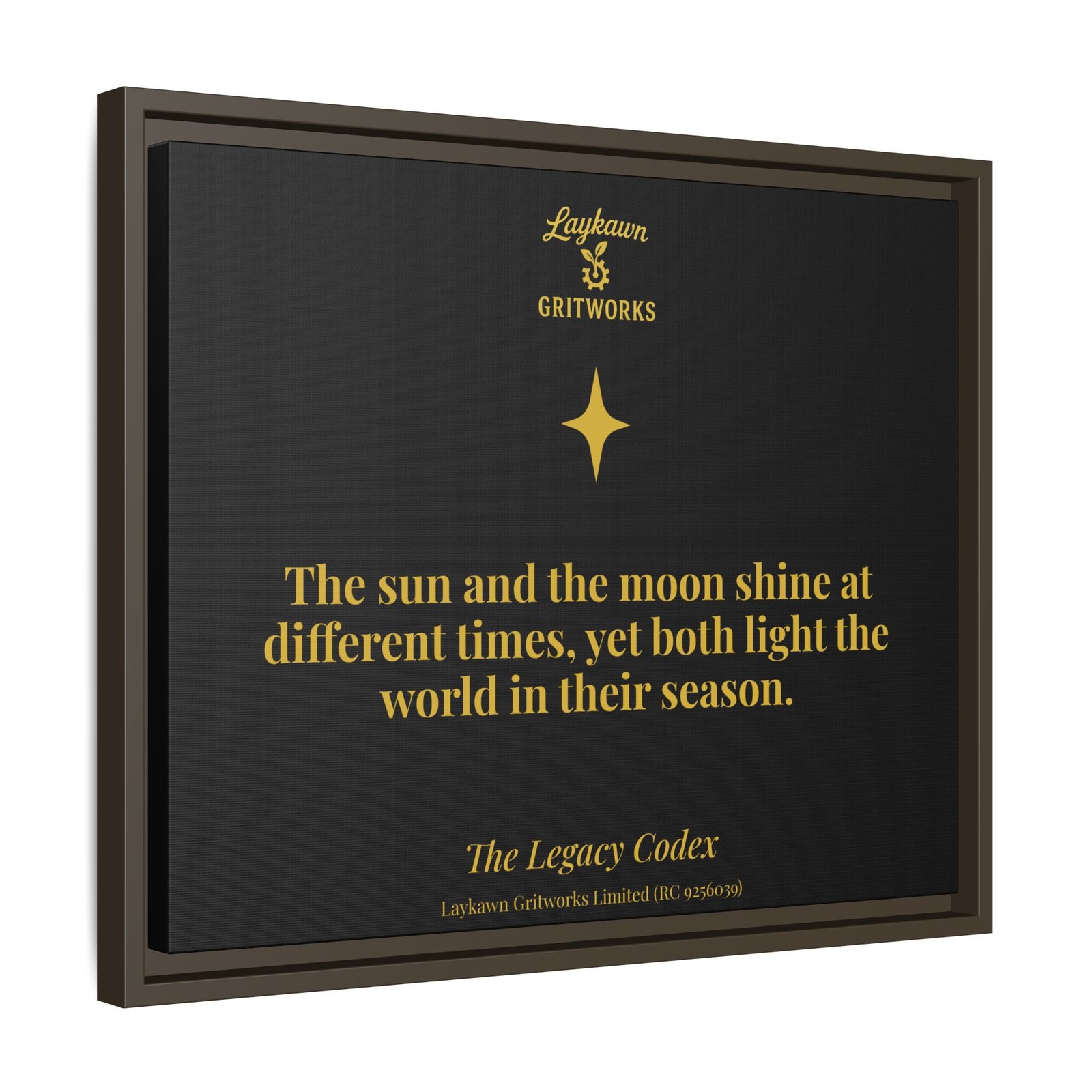 Your Season – The Legacy Codex Premium Framed Canvas - Image 26