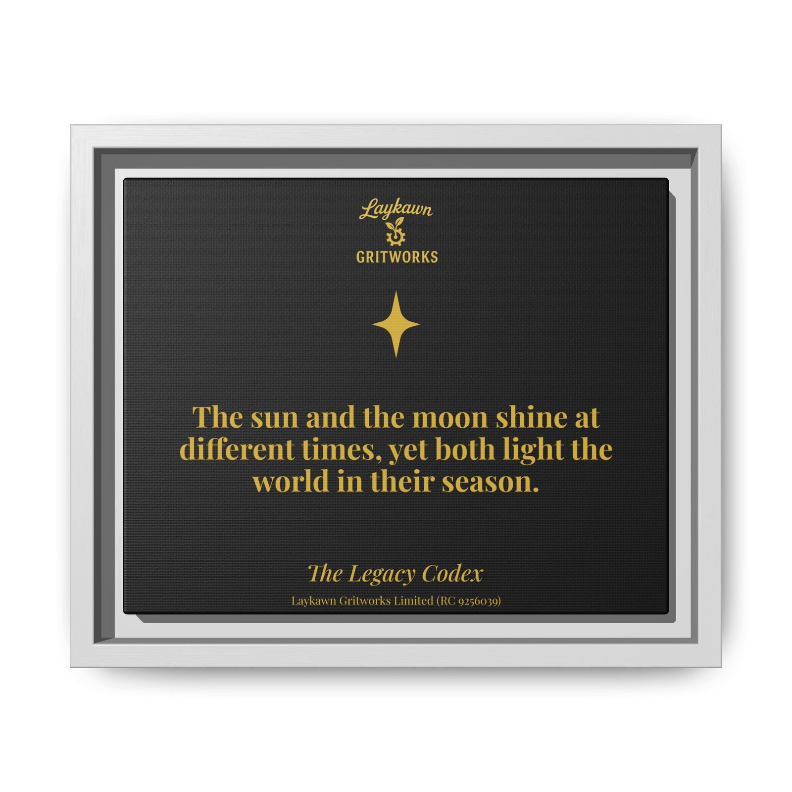 Your Season – The Legacy Codex Premium Framed Canvas - Image 13