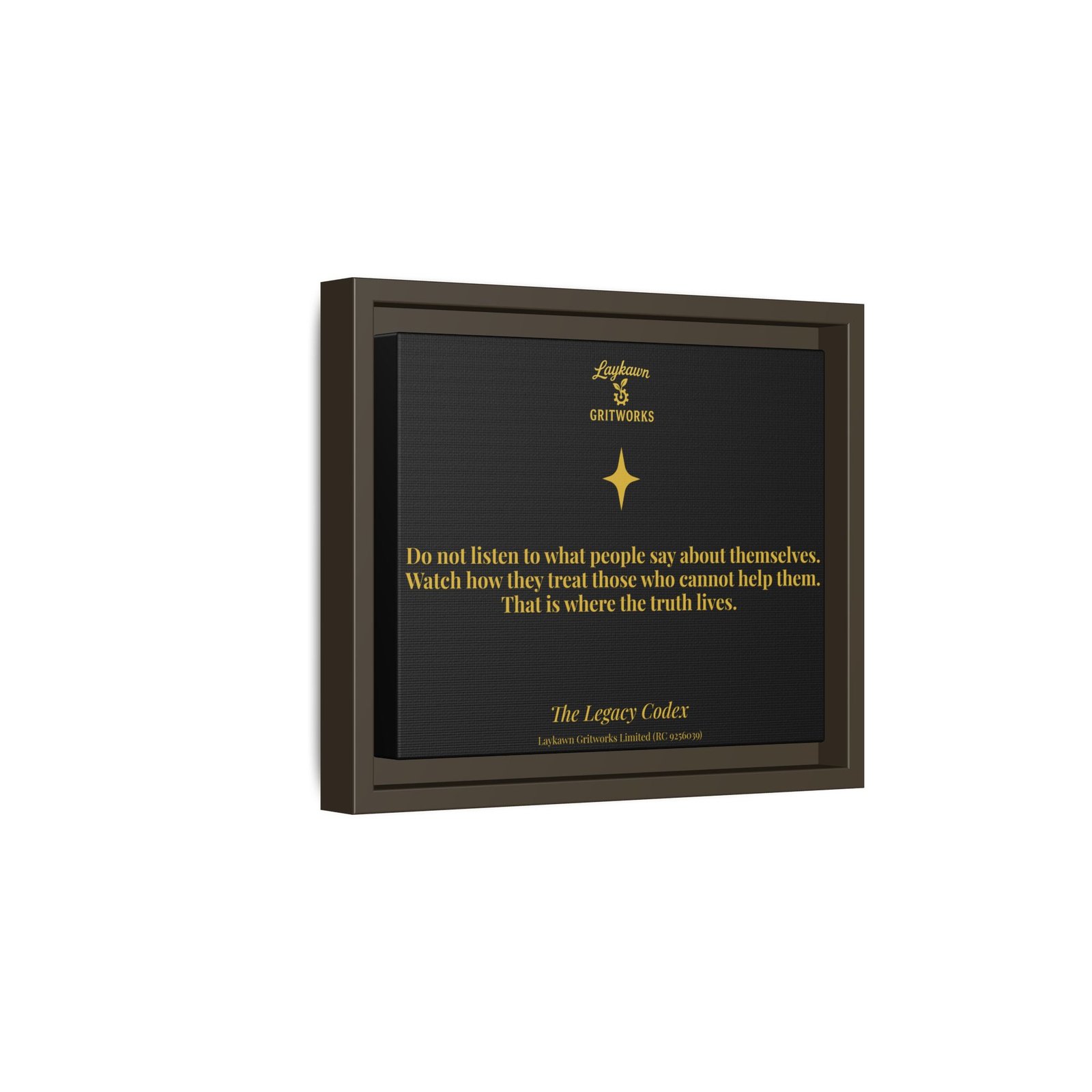 Where Truth Lives – The Legacy Codex Premium Framed Canvas - Image 10
