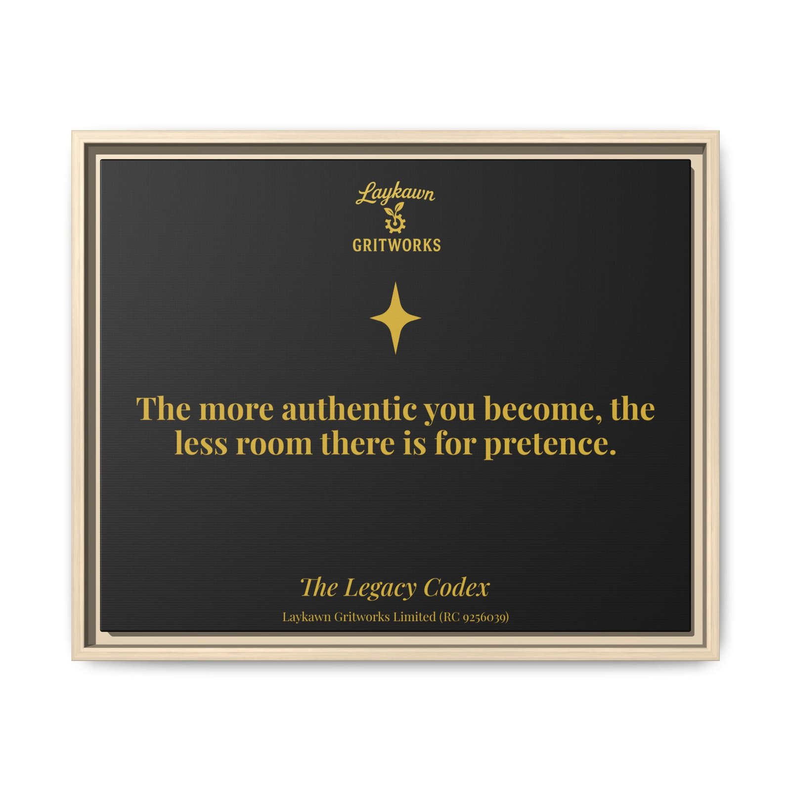 The Power of Authenticity – The Legacy Codex Premium Framed Canvas - Image 21