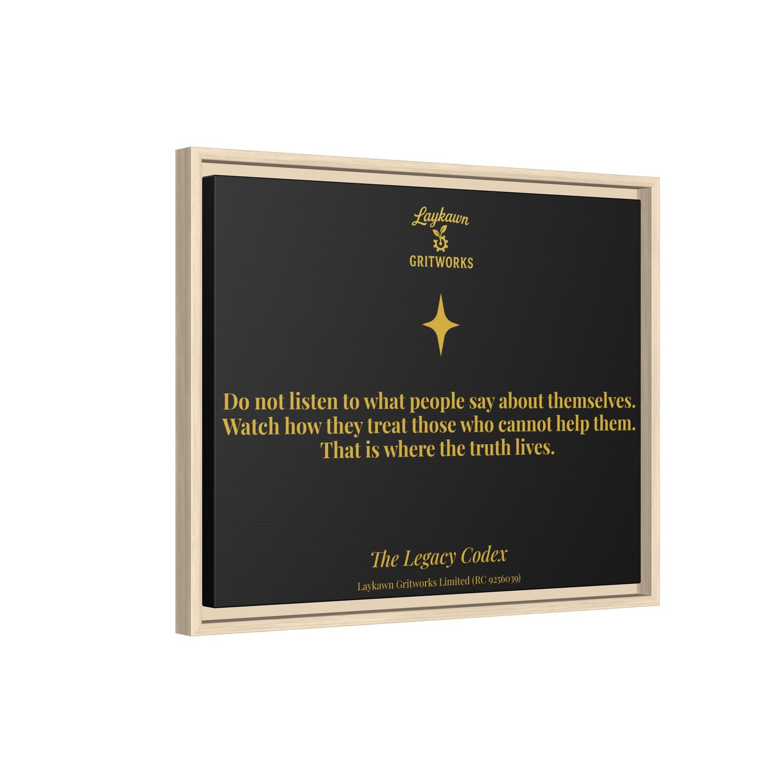 Where Truth Lives – The Legacy Codex Premium Framed Canvas - Image 22