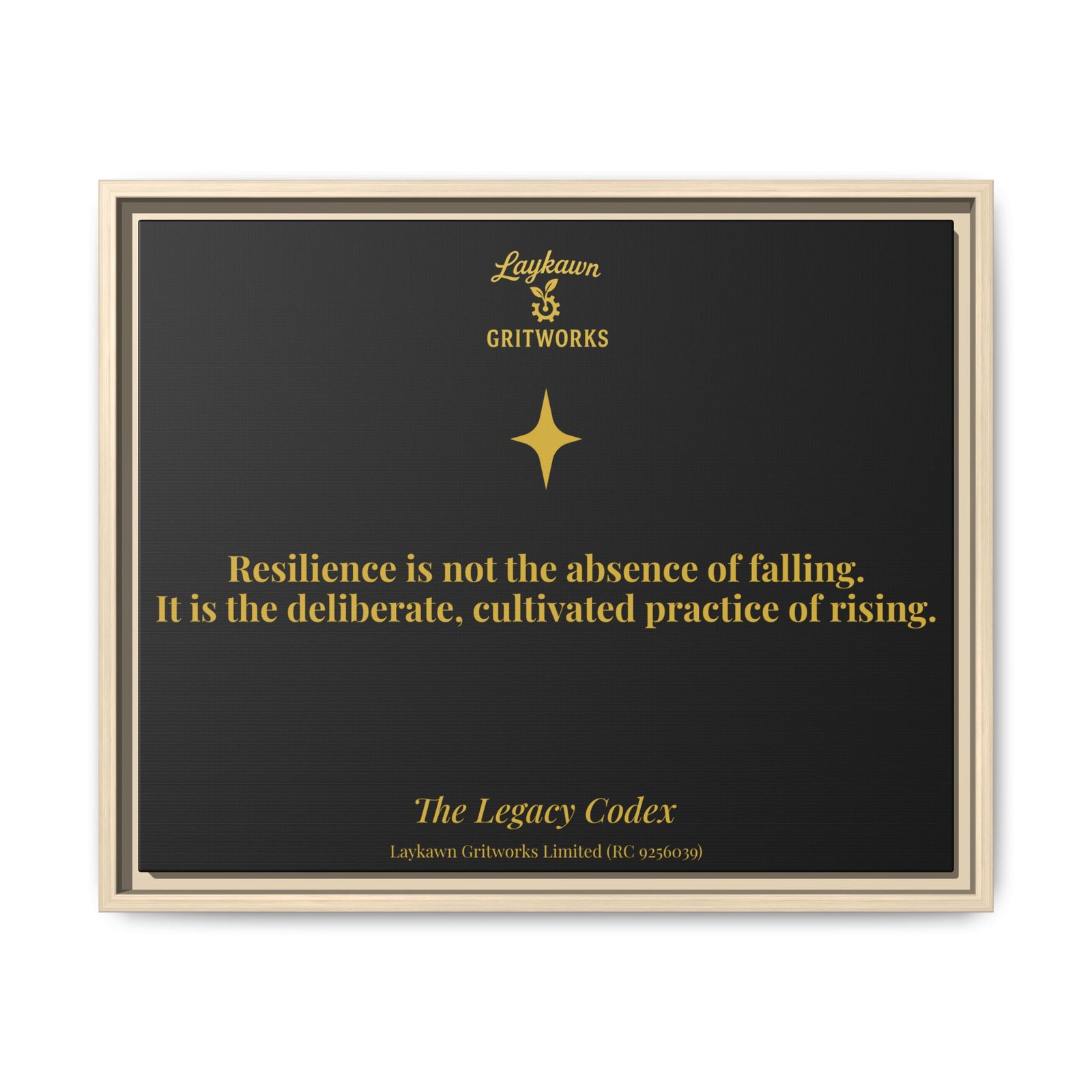 The Practice of Rising – The Legacy Codex Premium Framed Canvas - Image 21