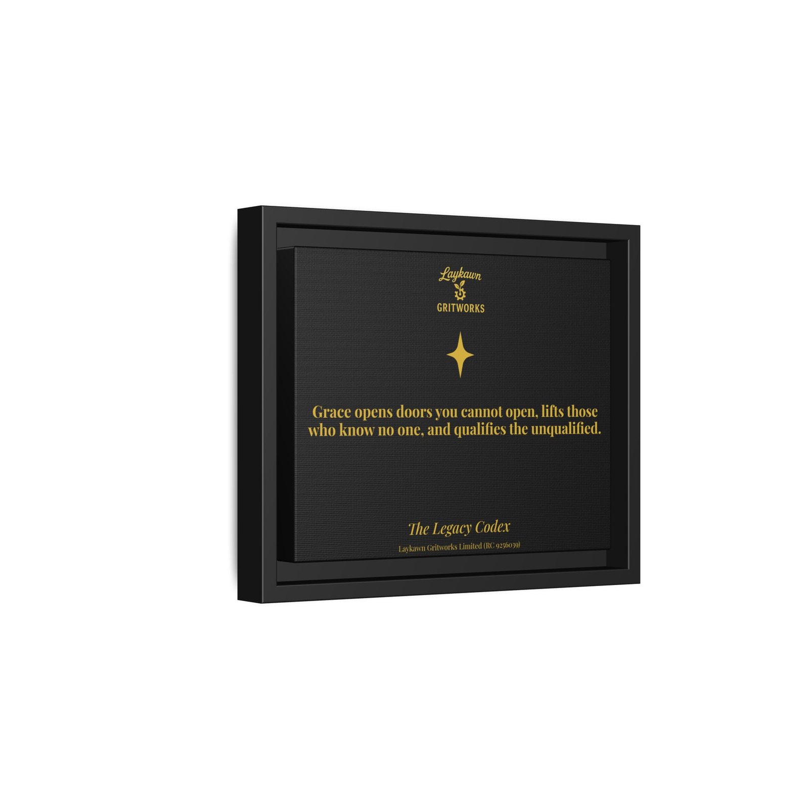 The Grace of Opportunity – The Legacy Codex Premium Framed Canvas - Image 2