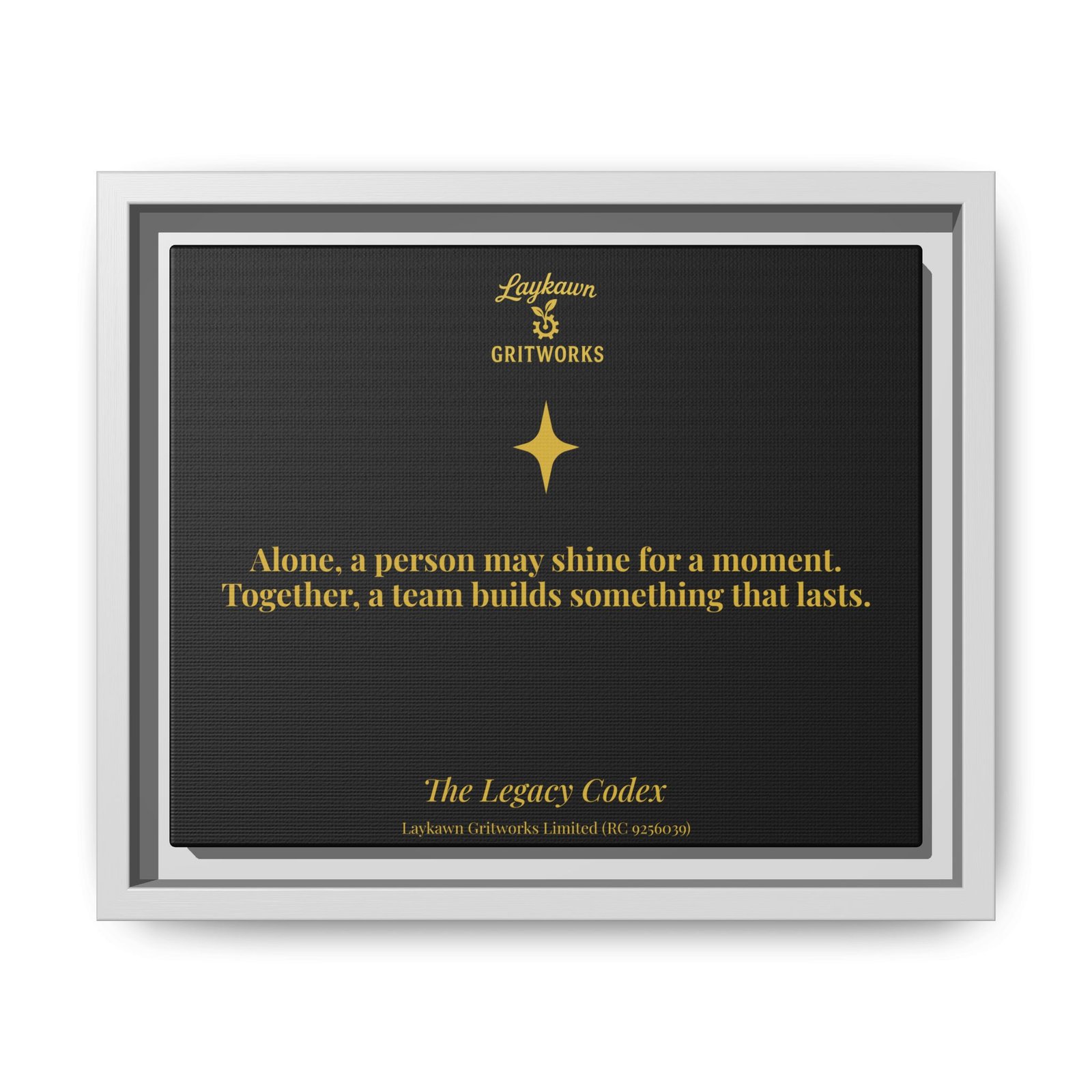The Power of Together – The Legacy Codex Premium Framed Canvas - Image 13
