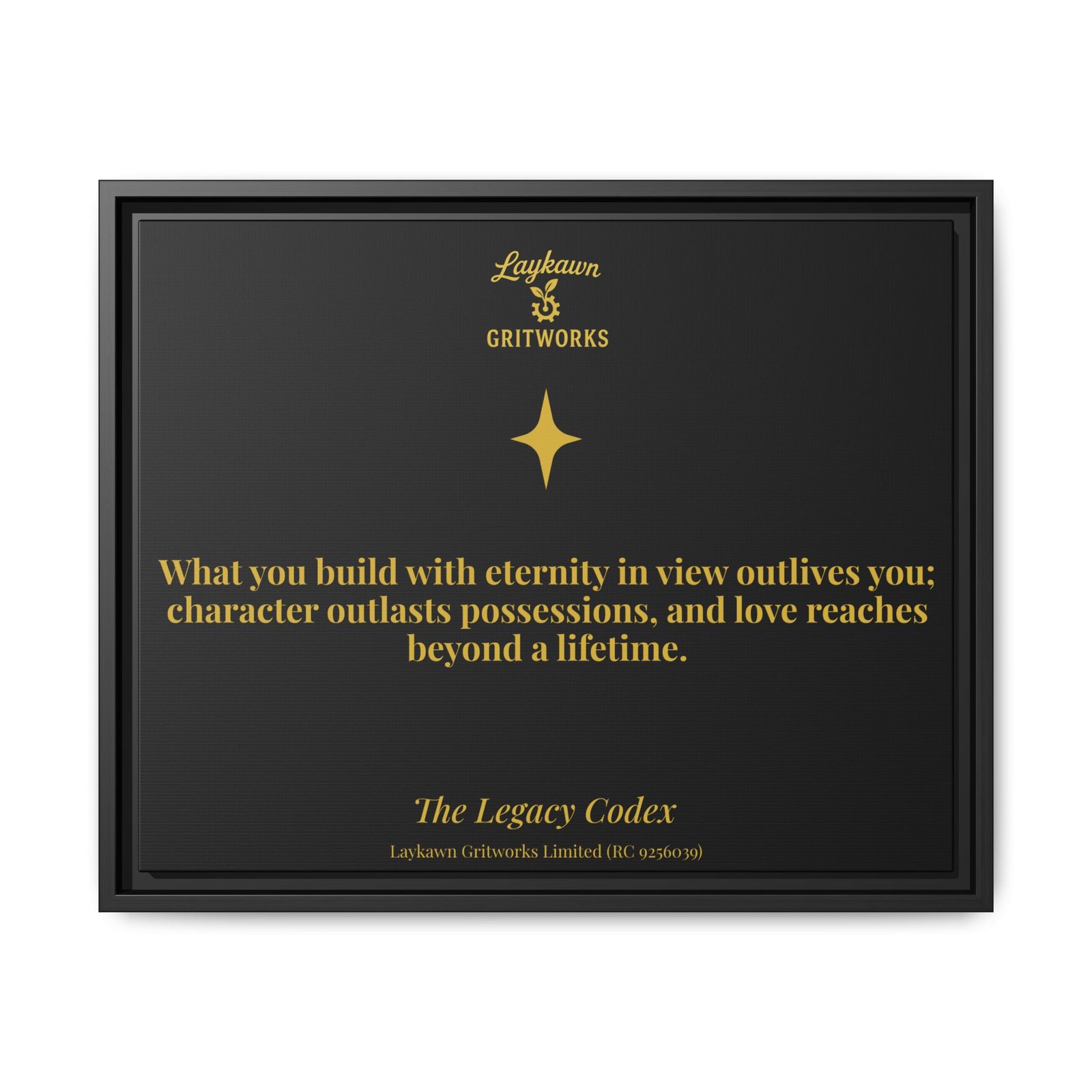 Eternity in View – The Legacy Codex Premium Framed Canvas - Image 29