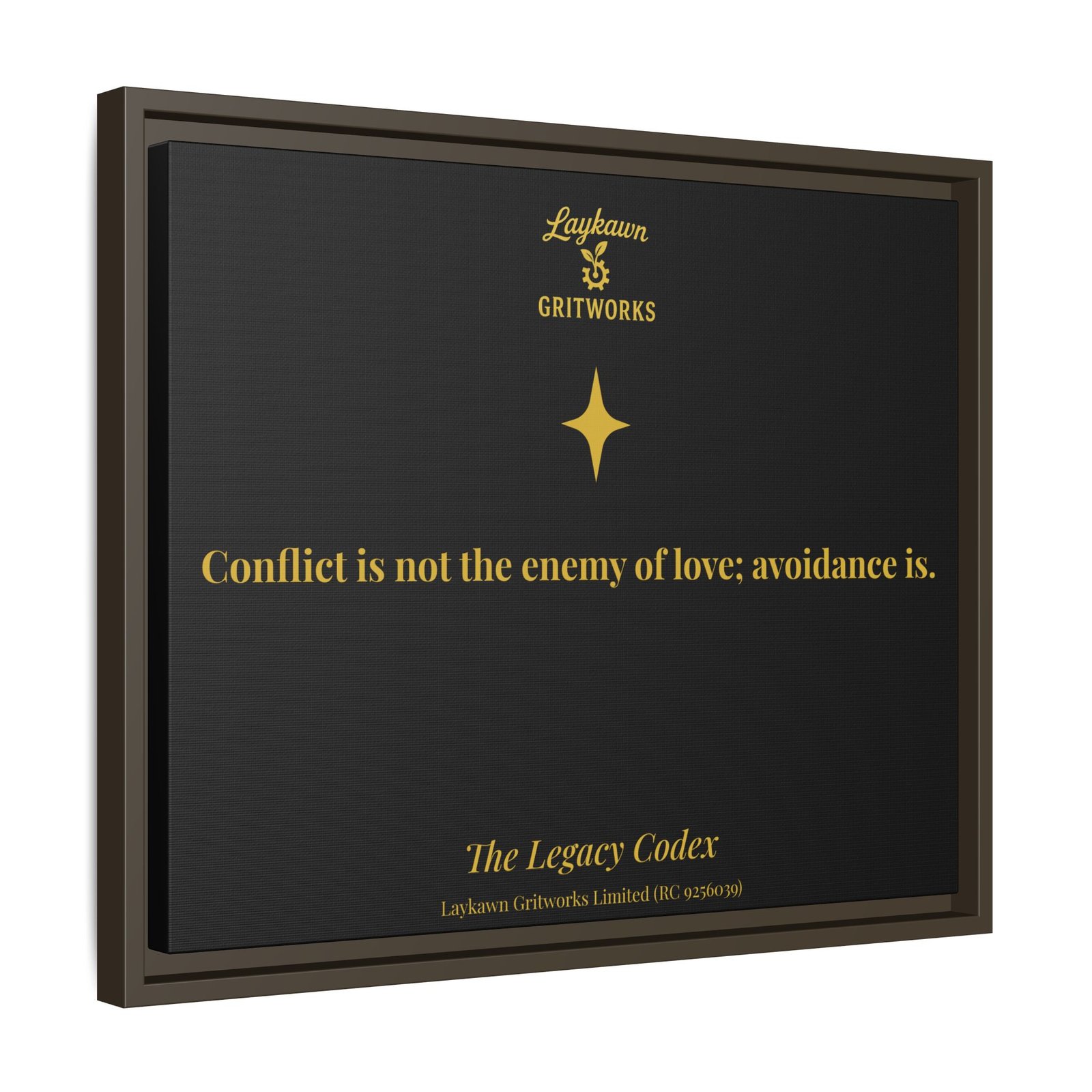 Love and Conflict – The Legacy Codex Premium Framed Canvas - Image 26