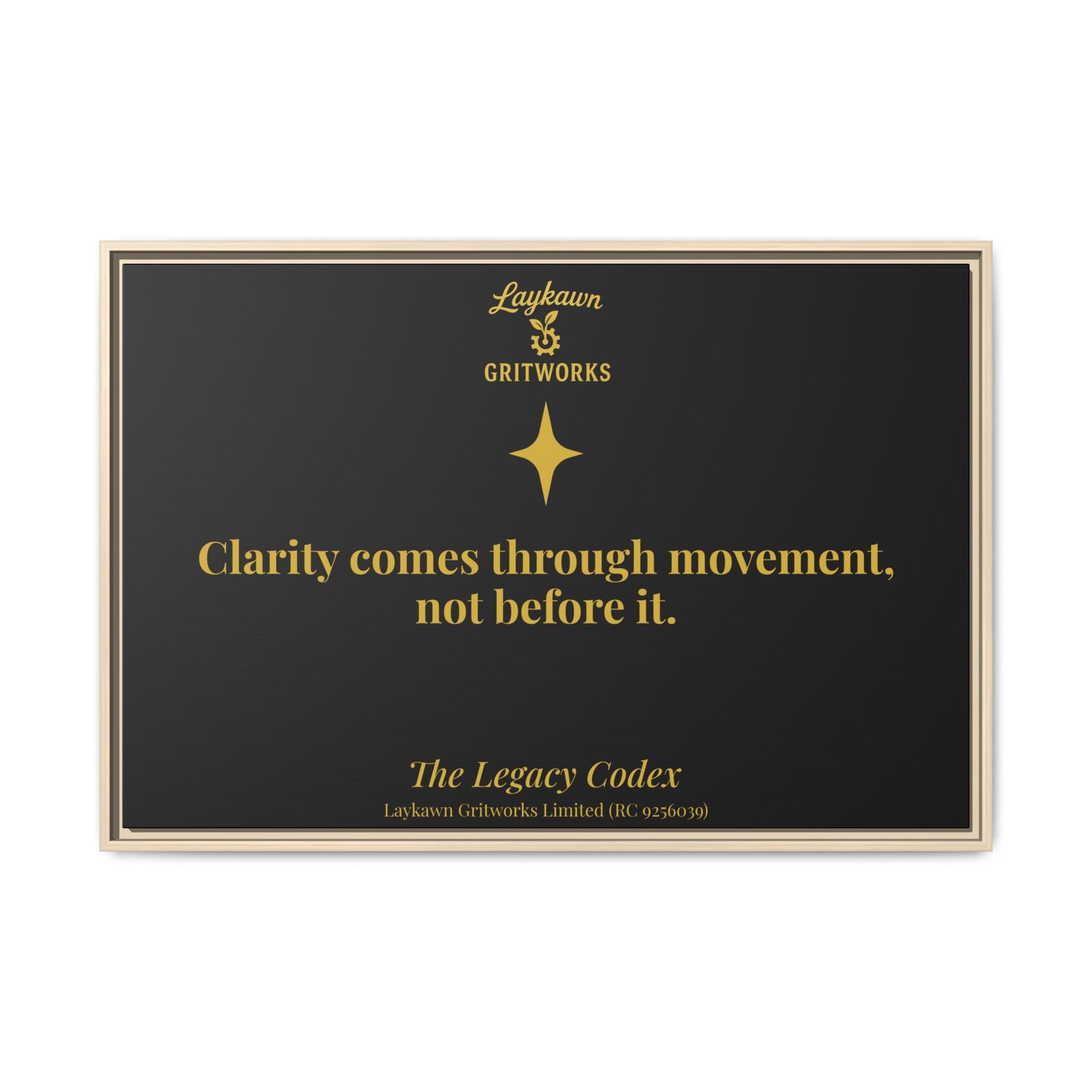 The Power of Movement – The Legacy Codex Premium Framed Canvas - Image 45