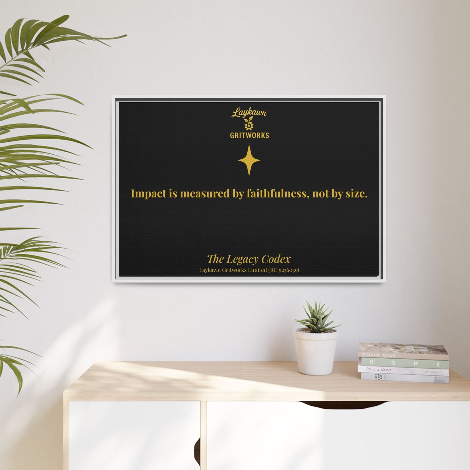 Faithful Impact – The Legacy Codex Premium Framed Canvas - Image 35