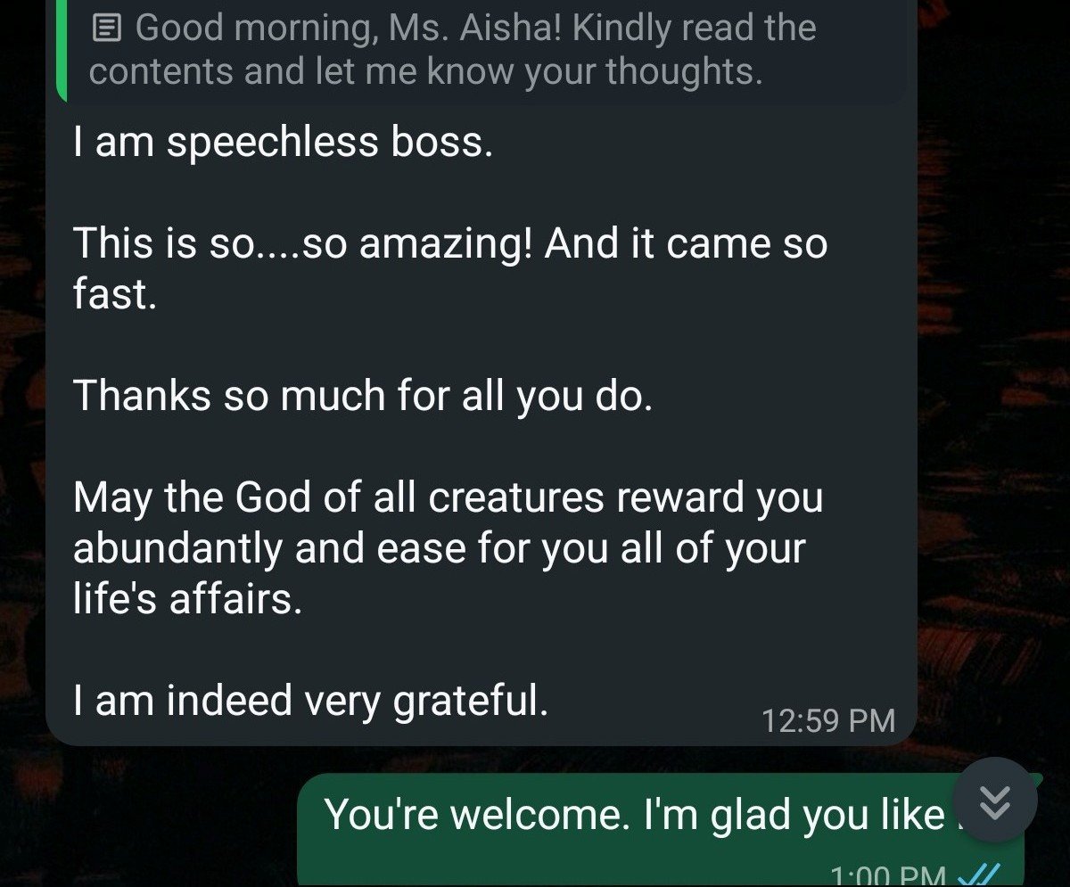 fast-professional-cv-delivery-client-feedback